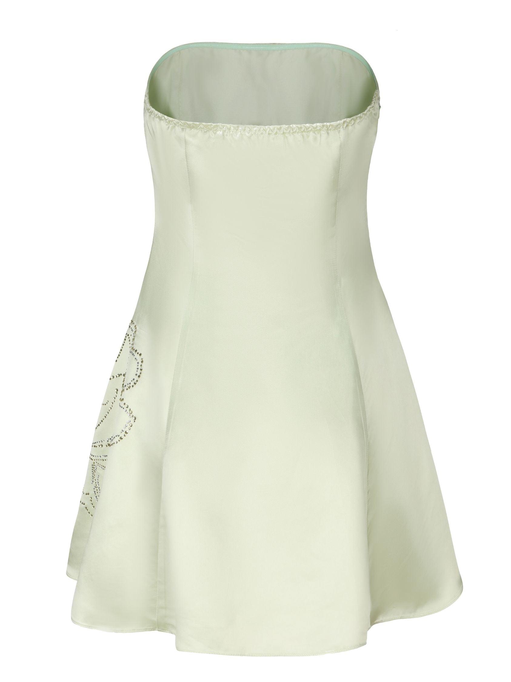 Victoria Rose Dress (Green) (Final Sale) Product Image