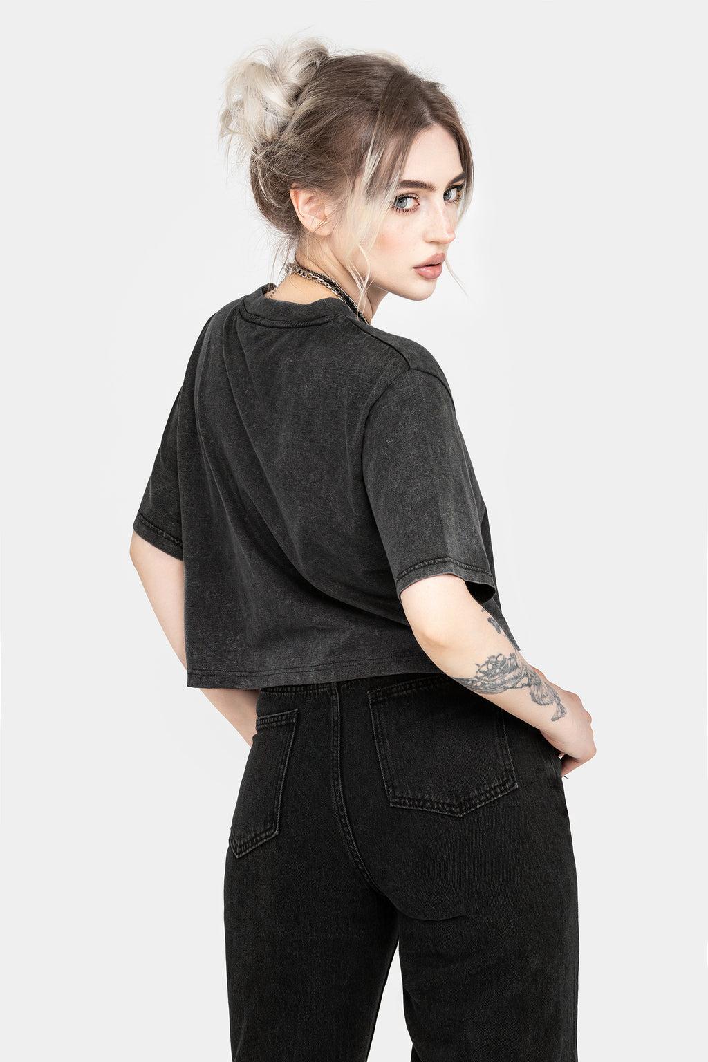 Folklore Boxy Crop T-shirt Product Image