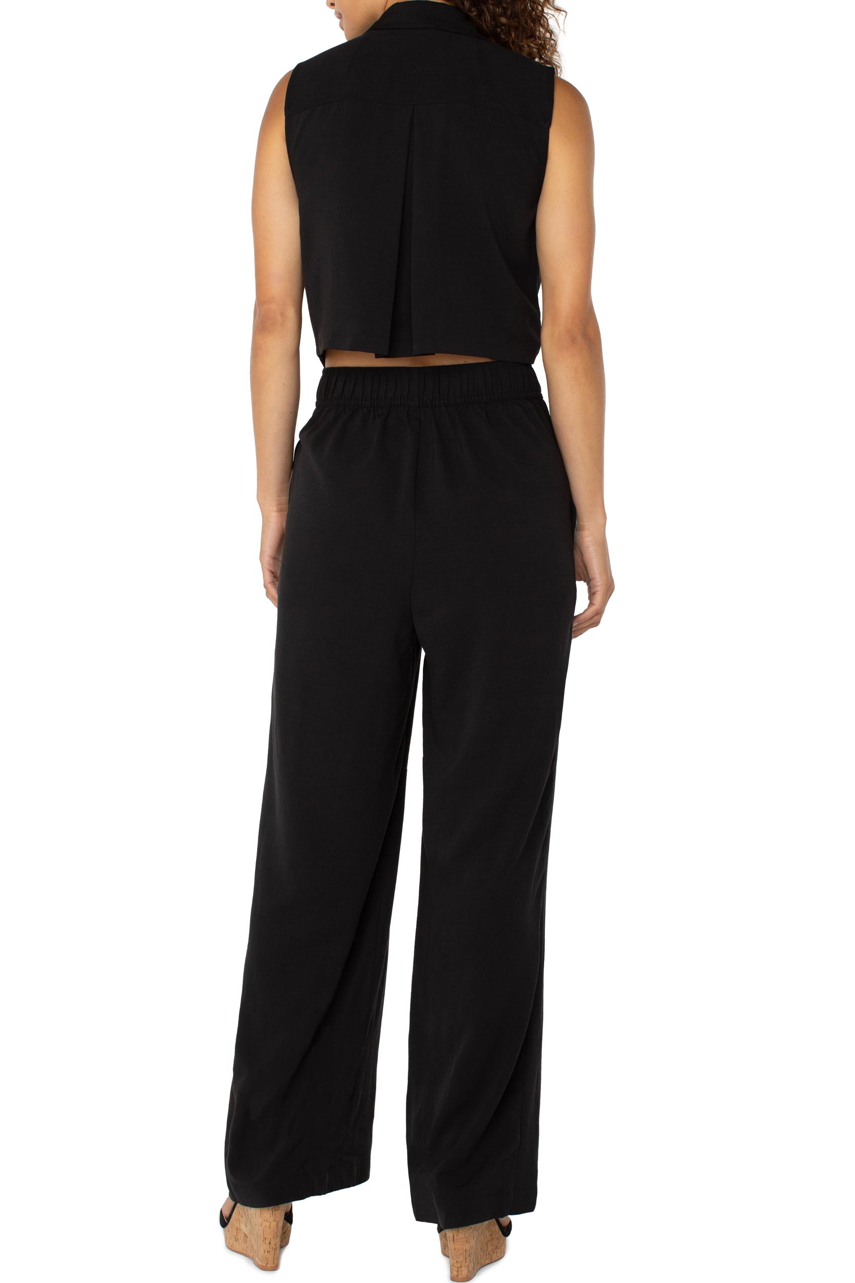 Sleeveless Wide Leg Jumpsuit 31" Product Image