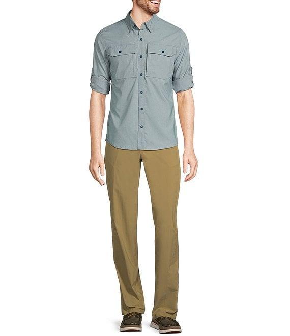 L.L.Bean Performance Stretch No Fly Zone Long Sleeve Woven Shirt Product Image