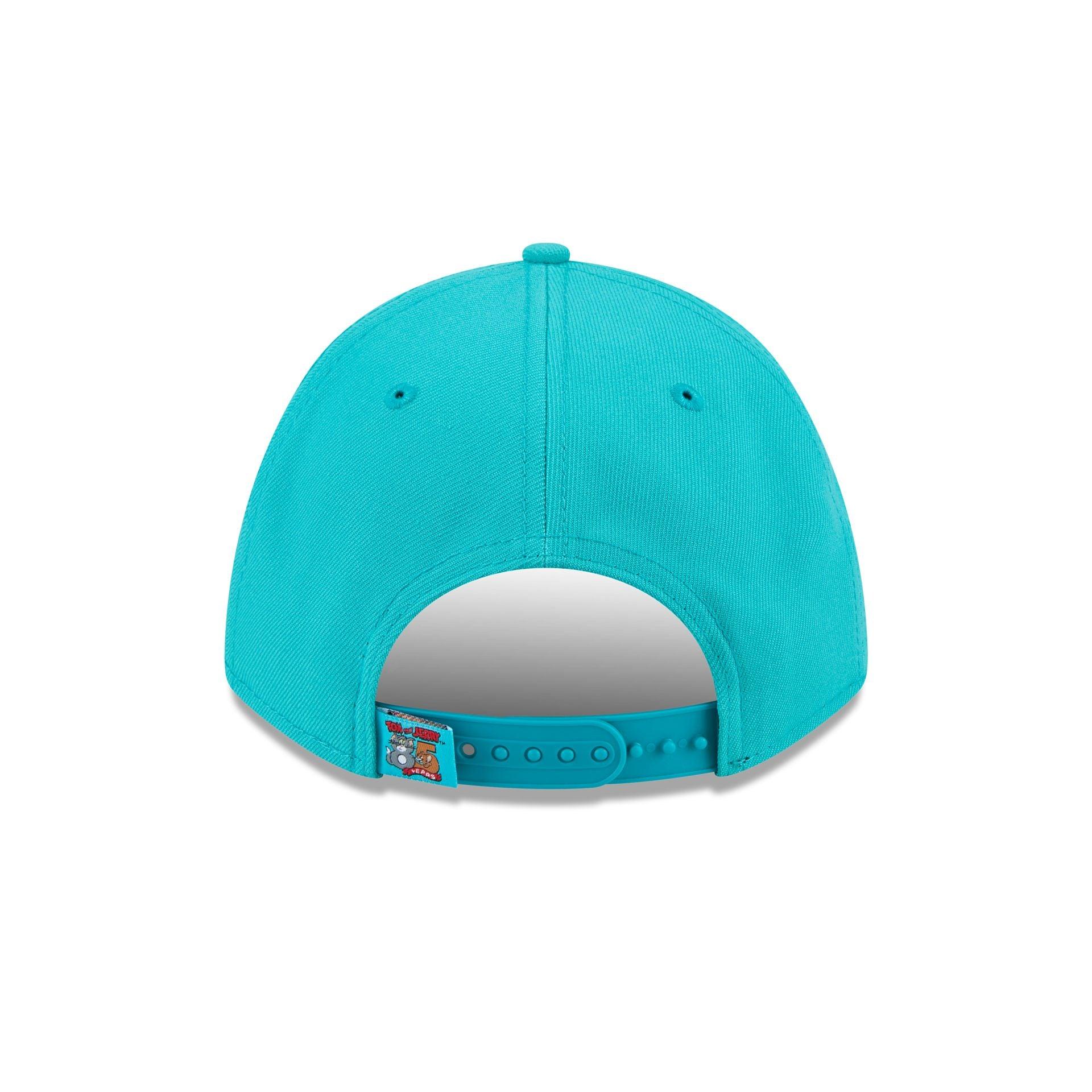 Tom and Jerry 85th Anniversary Teal 9FORTY M-Crown A-Frame Snapback Hat Male Product Image
