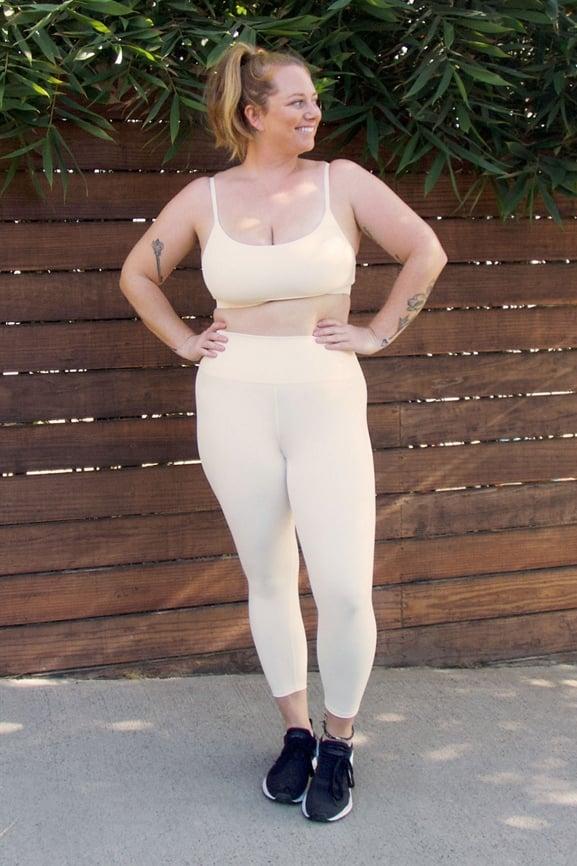 PureLuxe High-Waisted Iridescent 7/8 Legging Product Image