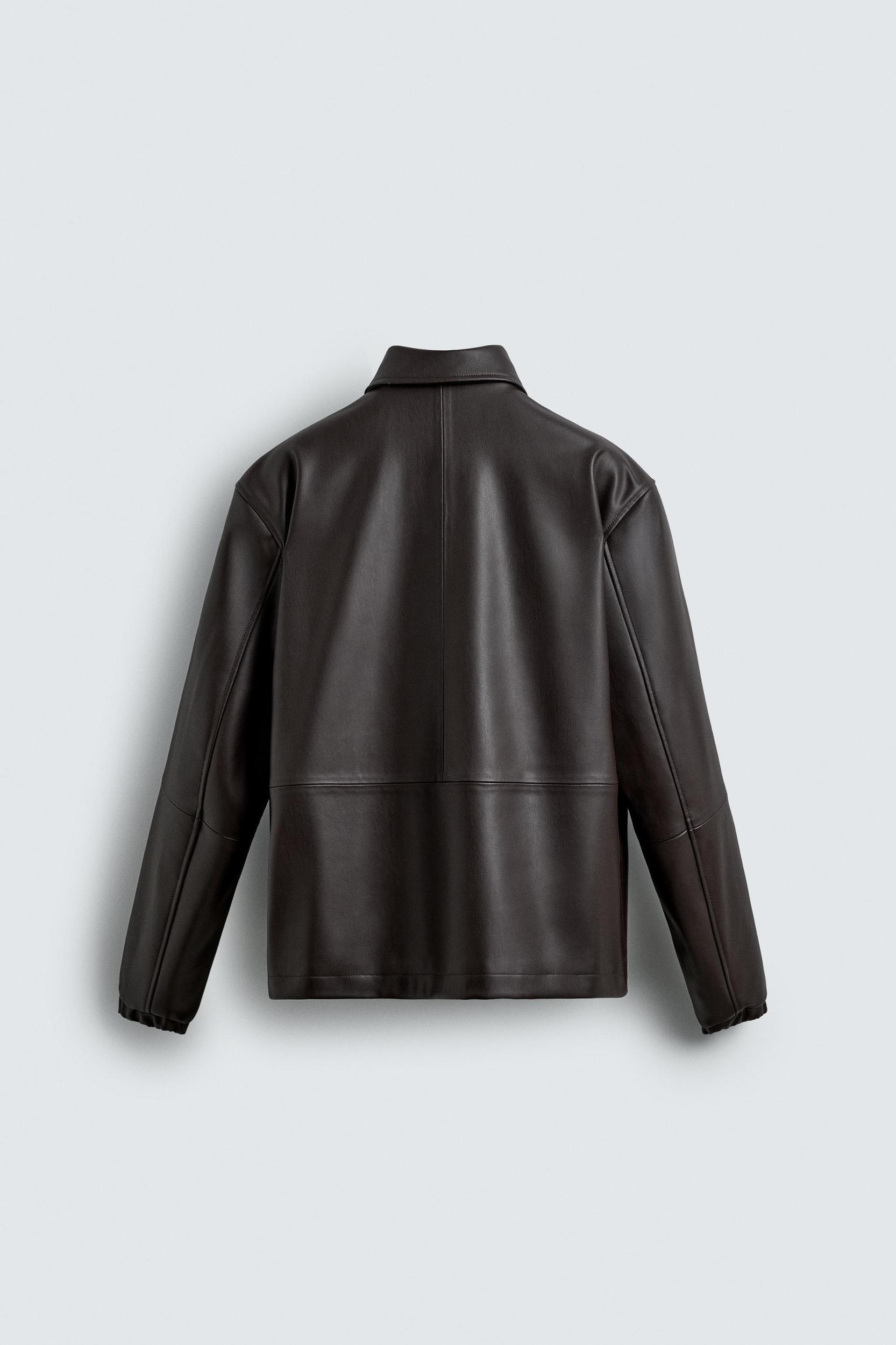 FAUX LEATHER JACKET Product Image