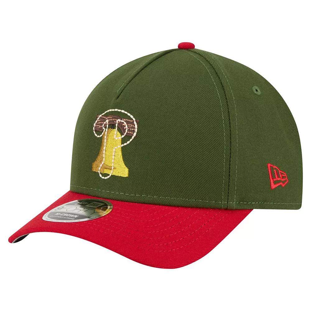Men's New Era Dark Green Philadelphia Phillies City Feature 9FORTY A-Frame Adjustable Hat Product Image
