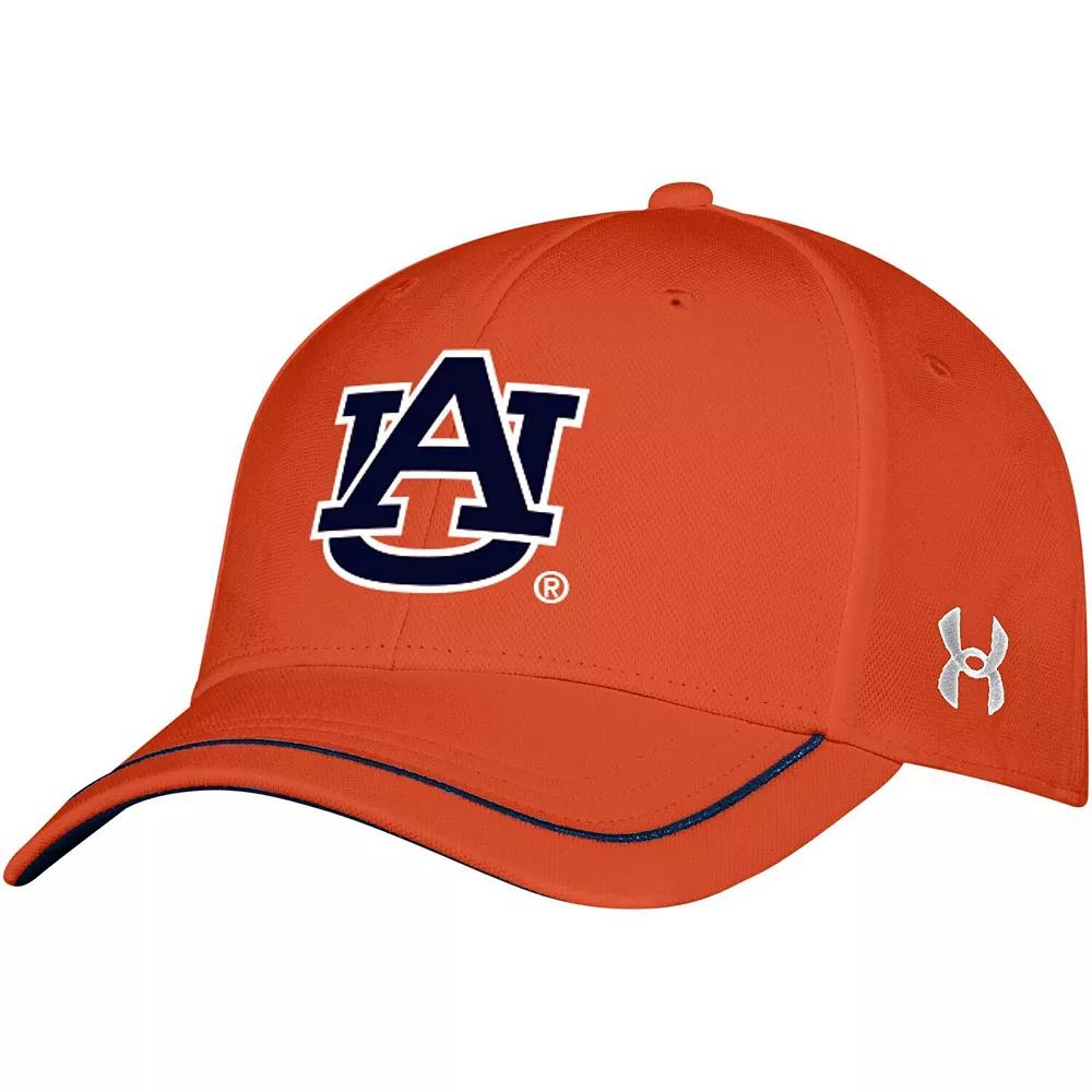 Men's Under Armour Orange Auburn Tigers Iso-Chill Blitzing Accent Flex Hat,  Product Image