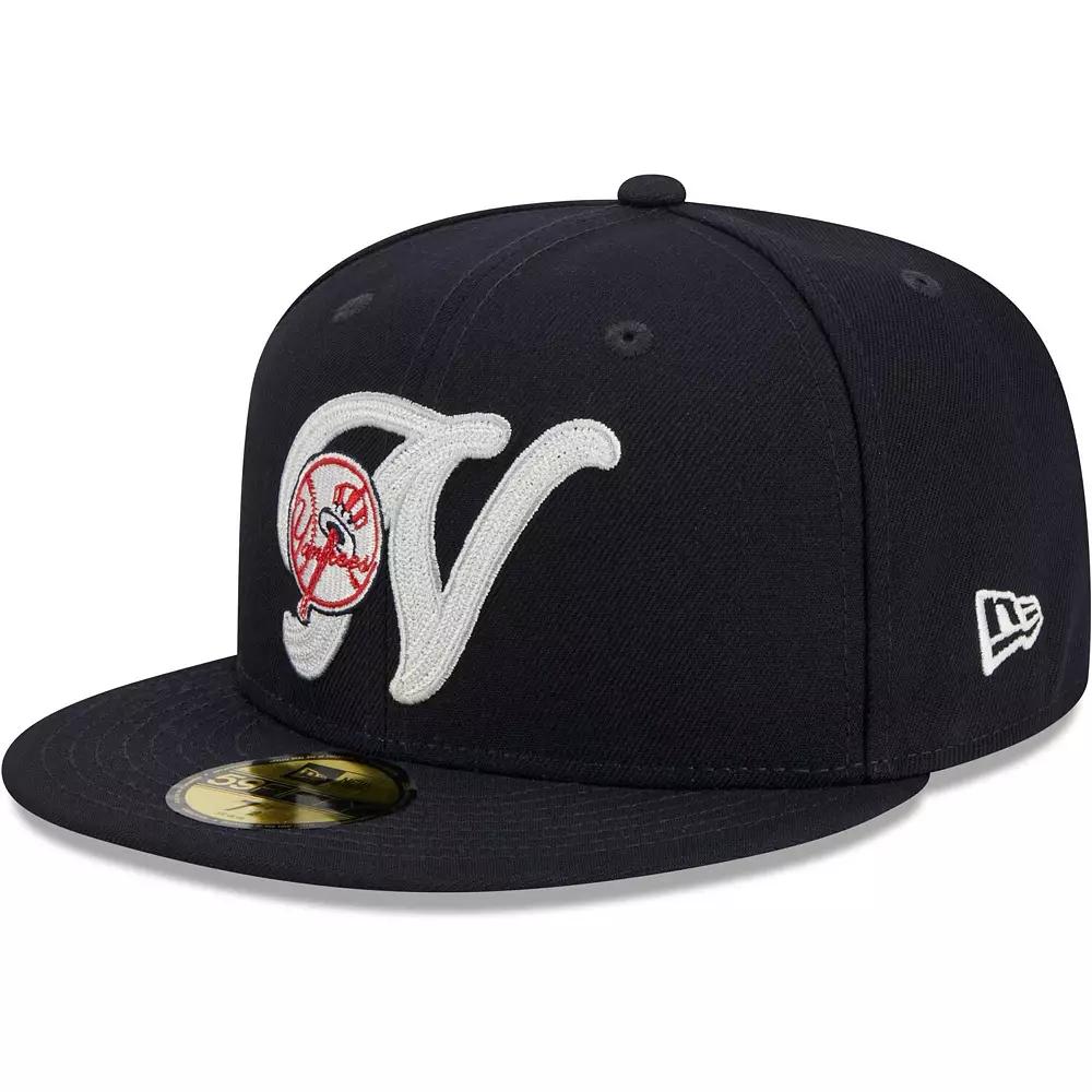Men's New Era Navy New York Yankees Duo Logo 59FIFTY Fitted Hat, Size: 6 7/8, Blue Product Image