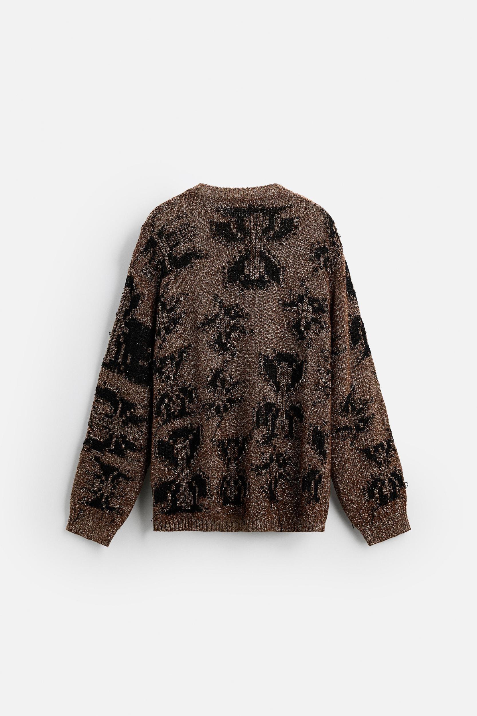 SHINY OPEN KNIT SWEATER LIMITED EDITION Product Image