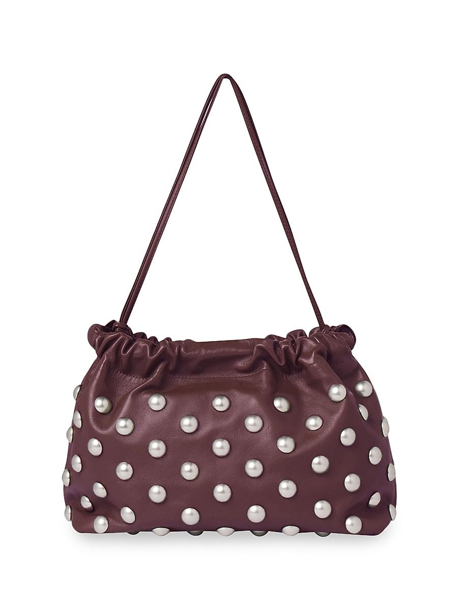Womens Arlo Studded Leather Bag Product Image