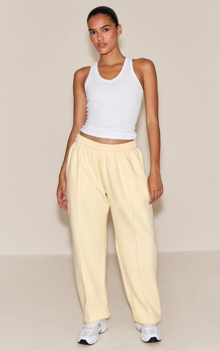 Buttercream Pintuck Oversized Cuffed Sweatpant Product Image