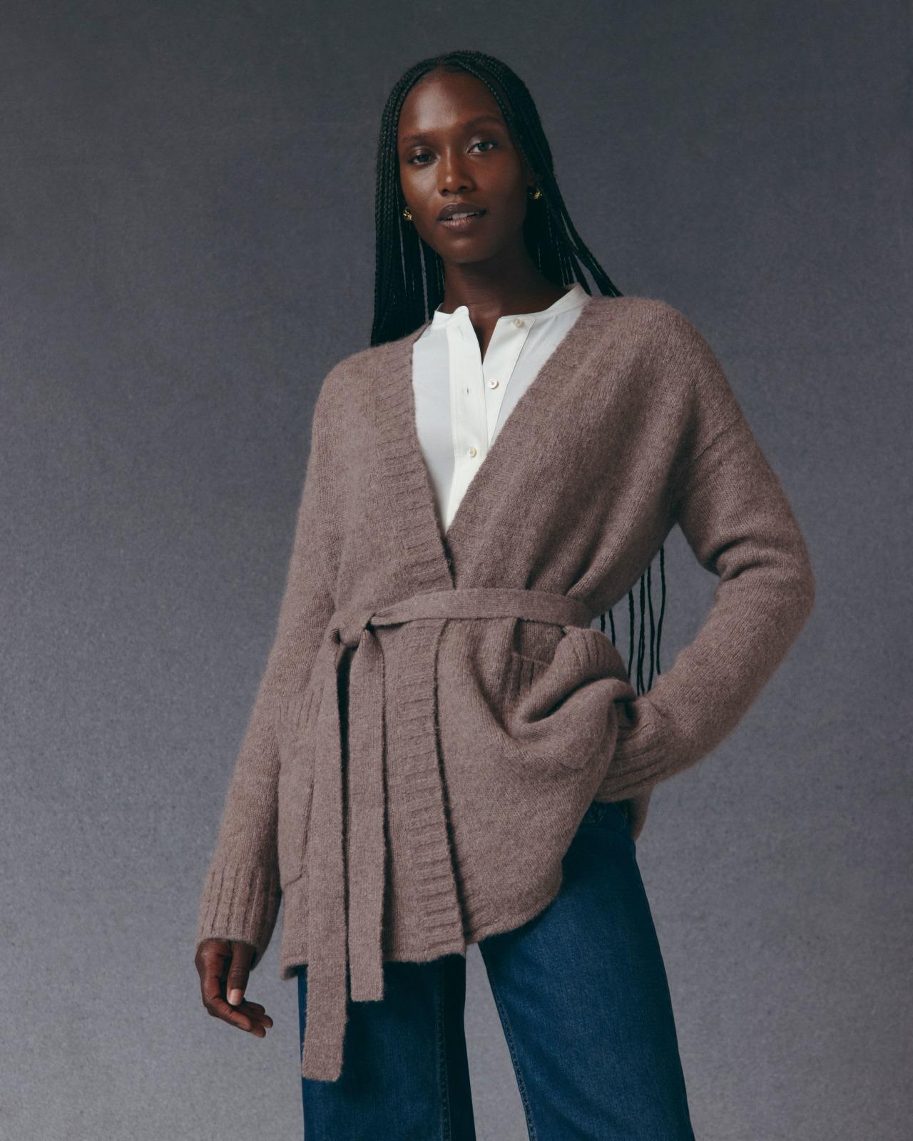 Womens Robe Cardigan in Alpaca by Everlane Product Image