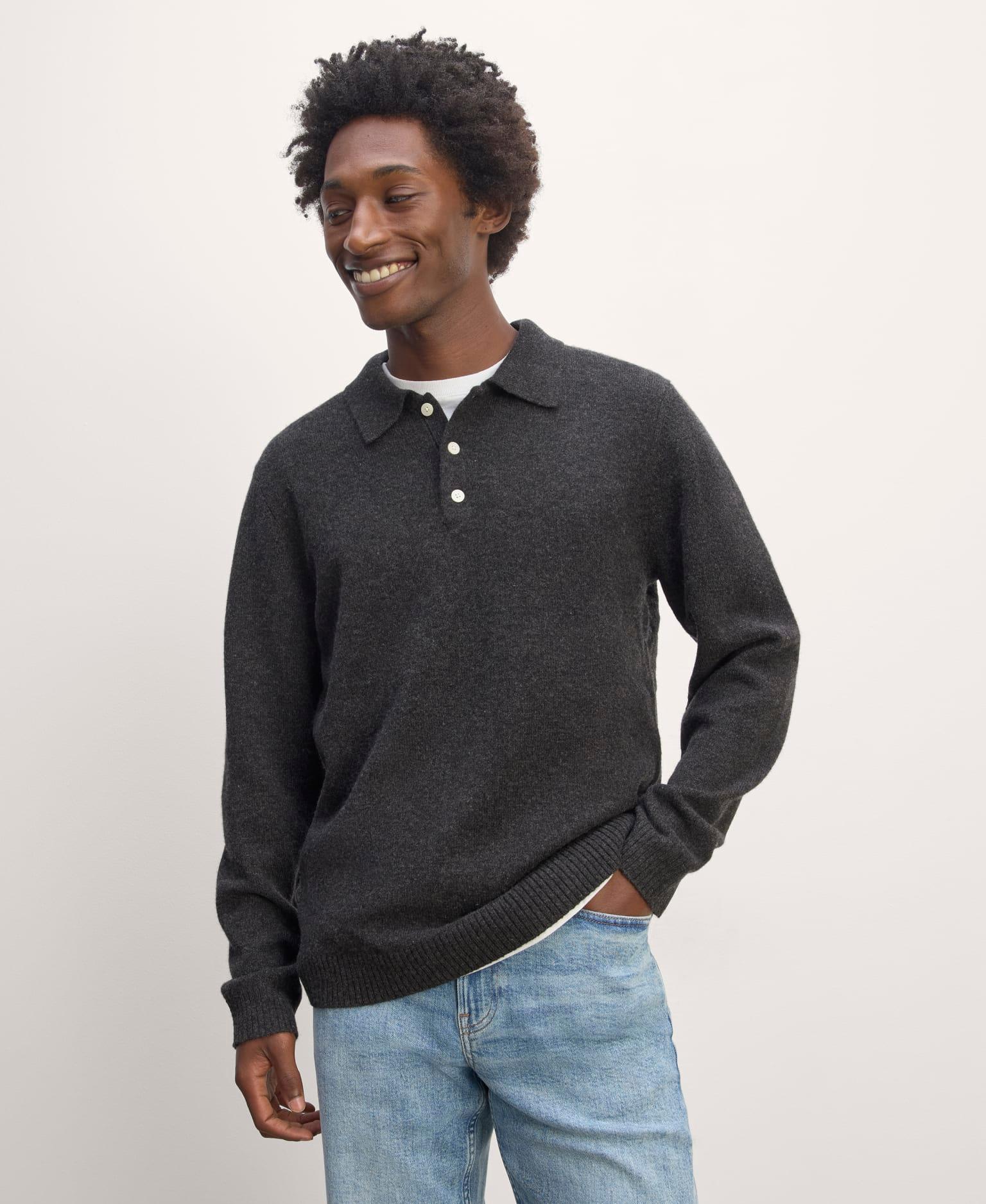 Mens Classic Polo in Luxe Merino T-Shirt by Everlane Product Image