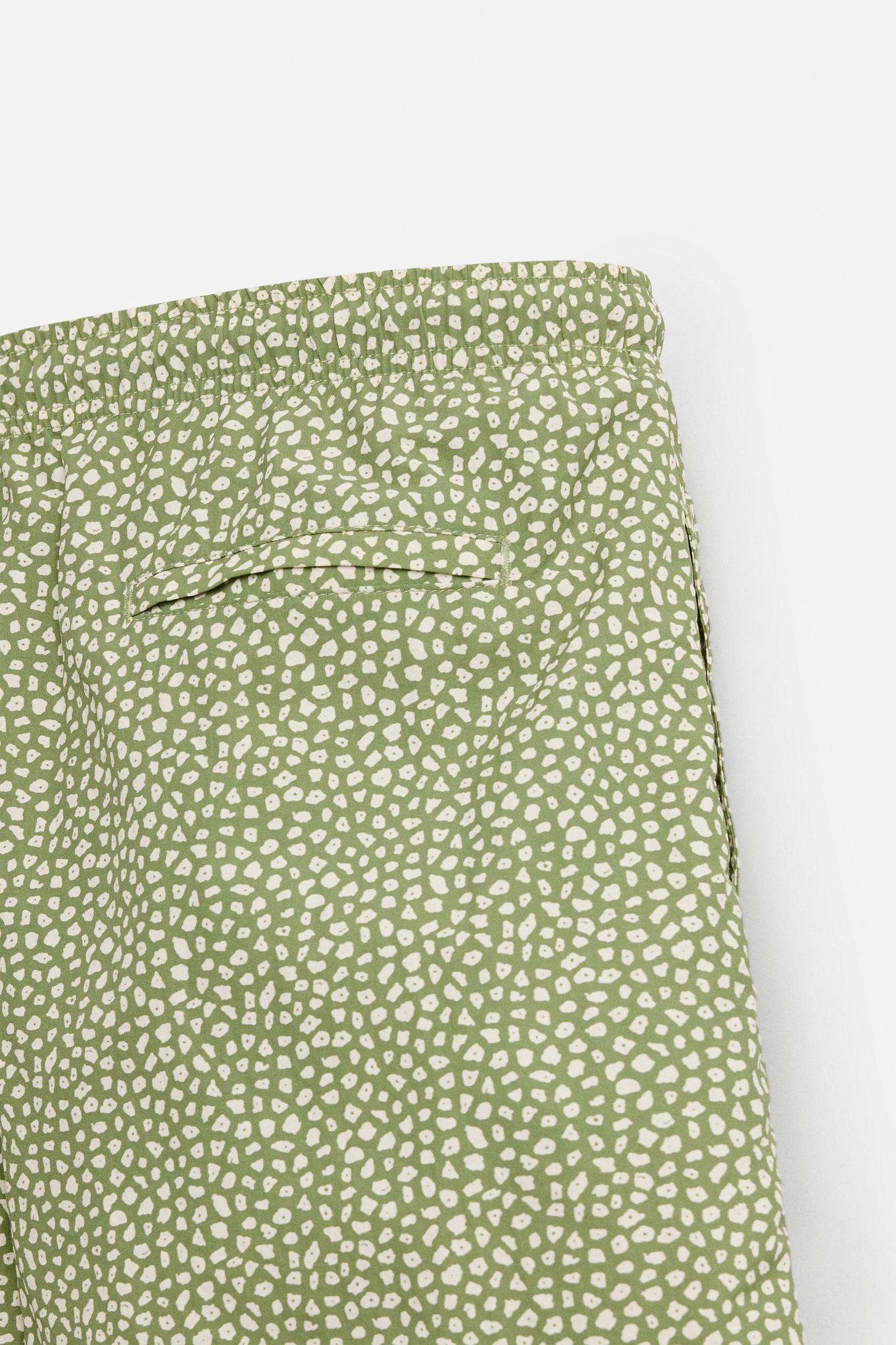 ABSTRACT PRINT MID-LENGTH SWIMSUIT Product Image