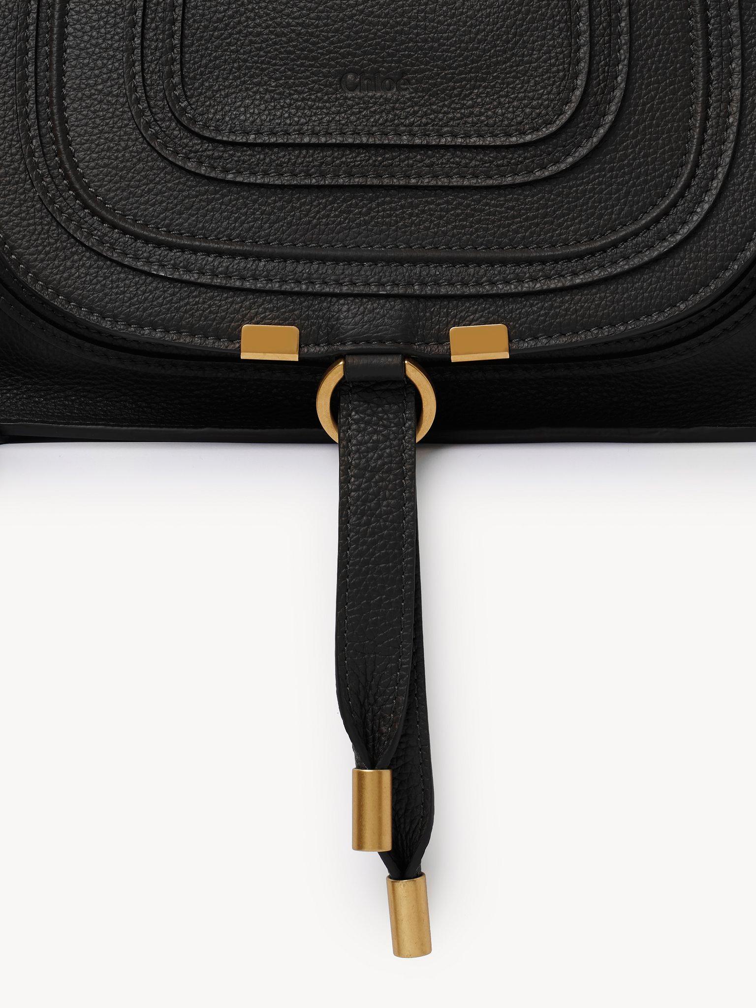 Small Marcie bag in grained leather Product Image