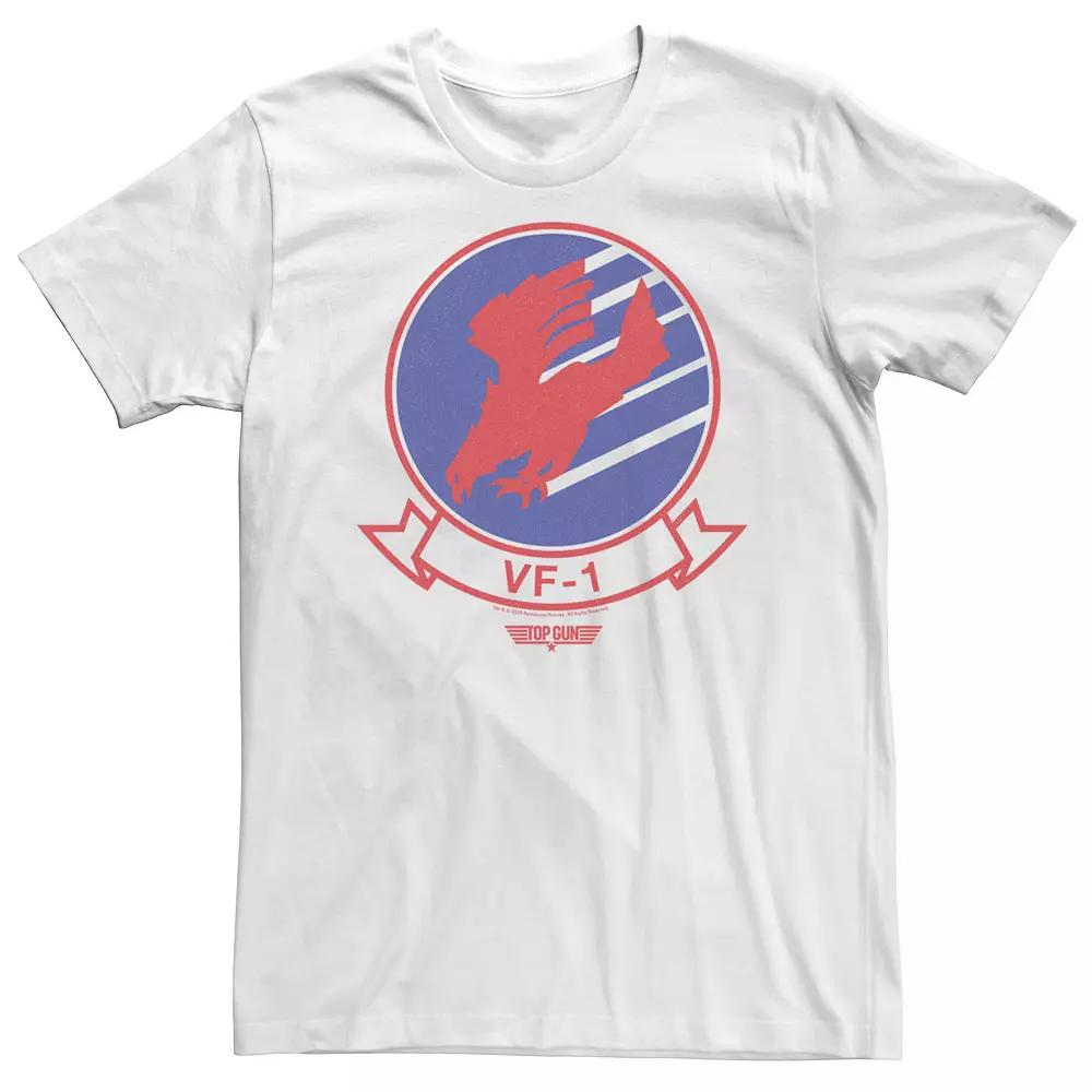 Big & Tall Top Gun VF-1 Badge Graphic Tee, Men's,  Product Image