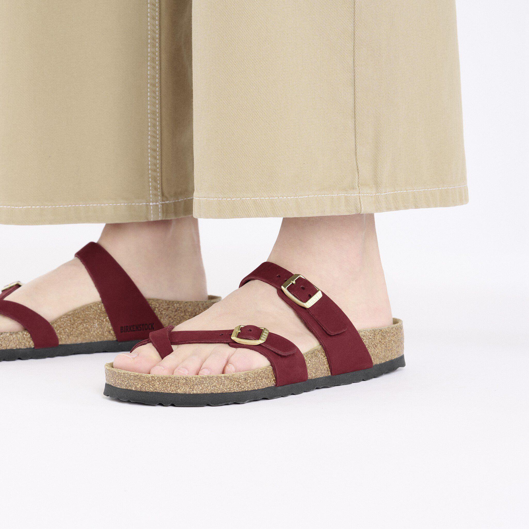 Mayari Soft Footbed Nubuck Leather Zinfandel Product Image