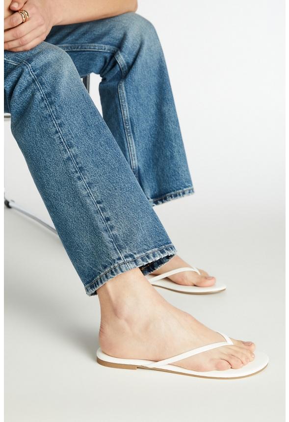 JustFab Margaux Platform Loafer Pump Womens Black/ White Size 8.5 Product Image