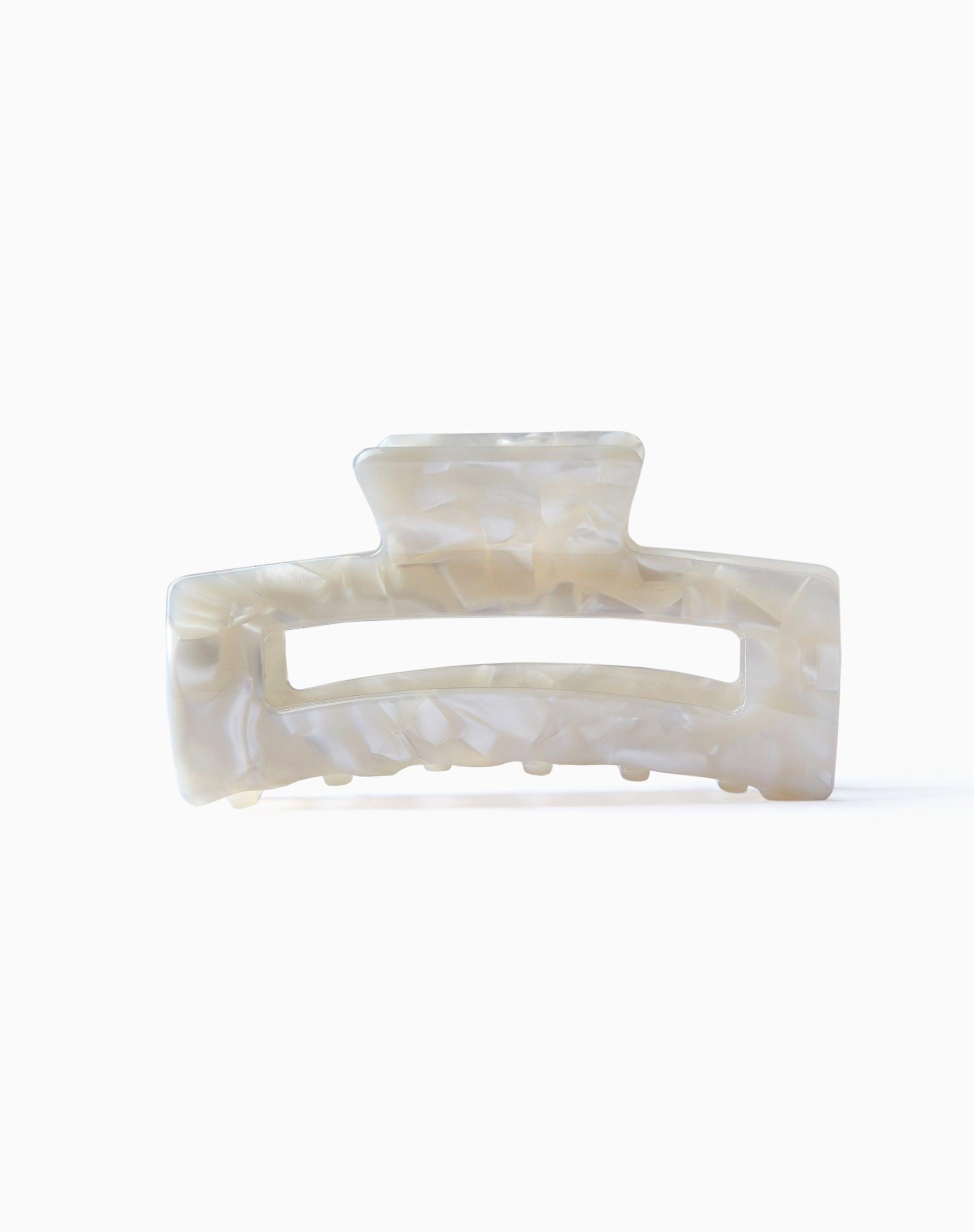 Coria Hair Claw in Ivory Product Image
