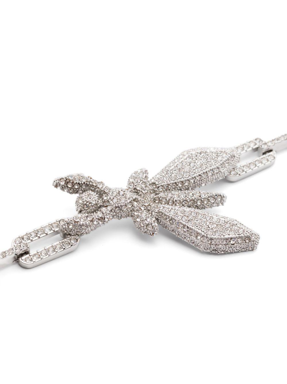 rhinestone-embellished necklace Product Image