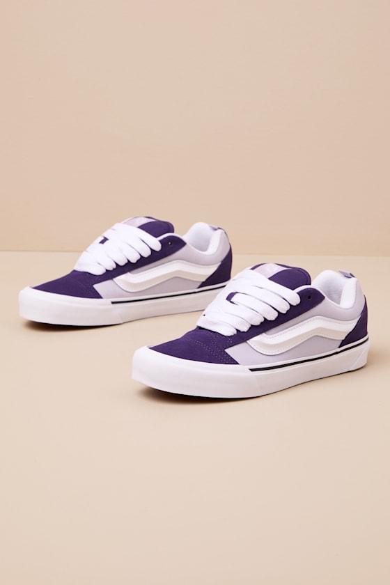 Knu Skool Lilac Mist Chunky Lace-Up Sneakers Product Image