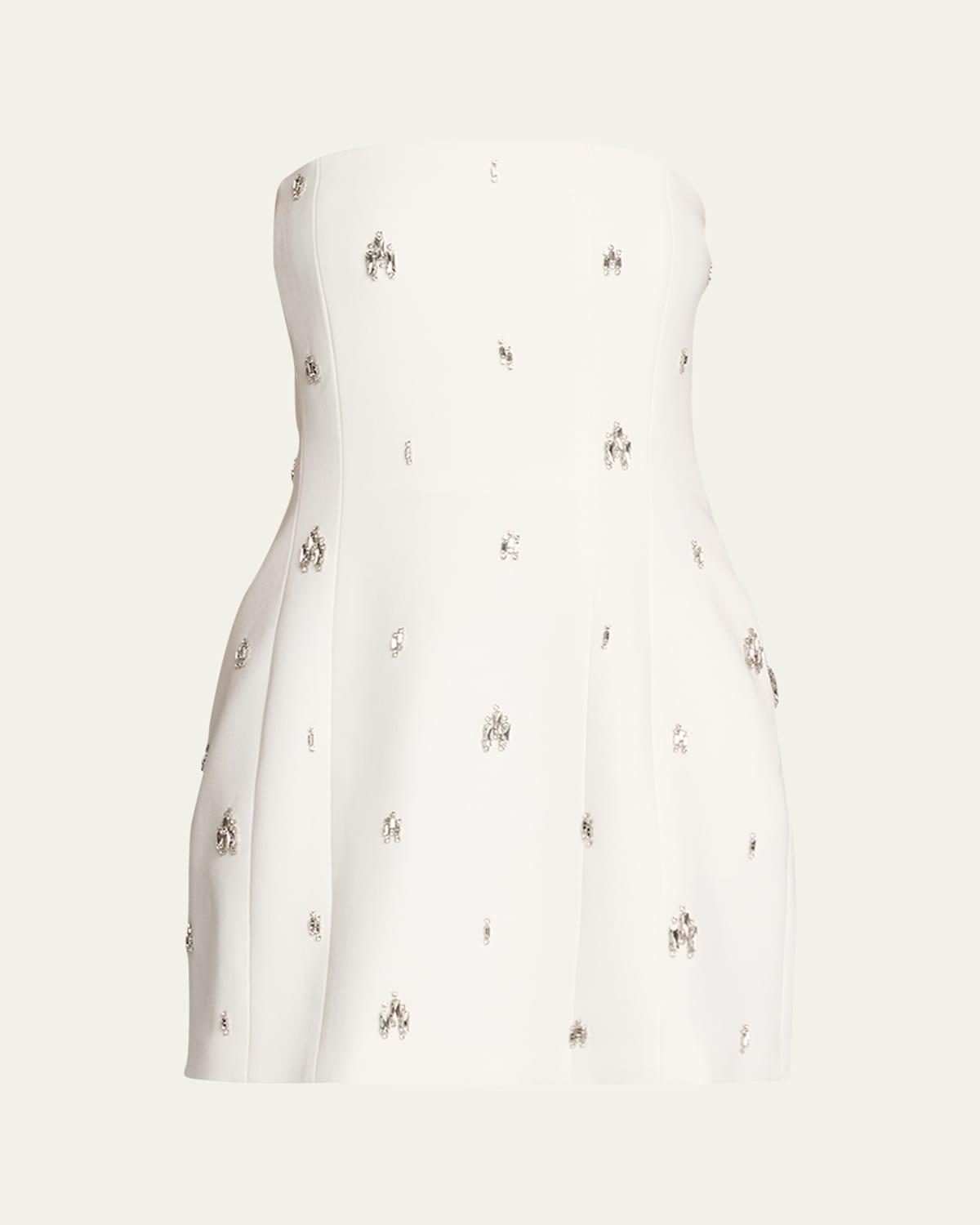 Elsie Strapless Jewel-Embellished Mini Dress Product Image