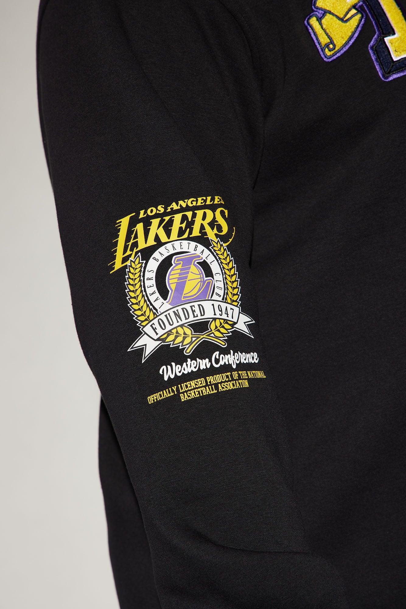 Lakers Campus Hoodie - Black Male Product Image