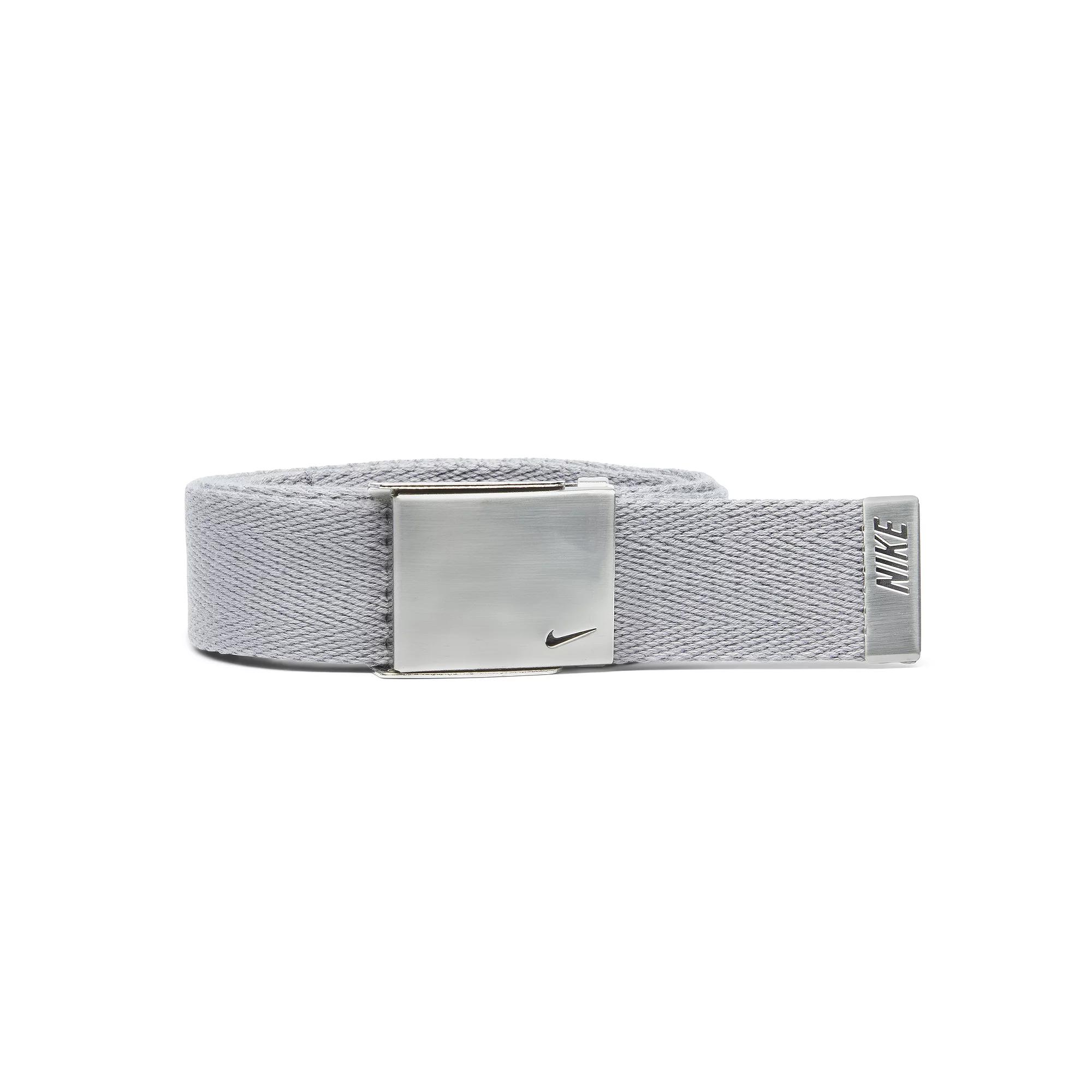 Men's Nike Golf Single Web Belt, Light Grey Product Image