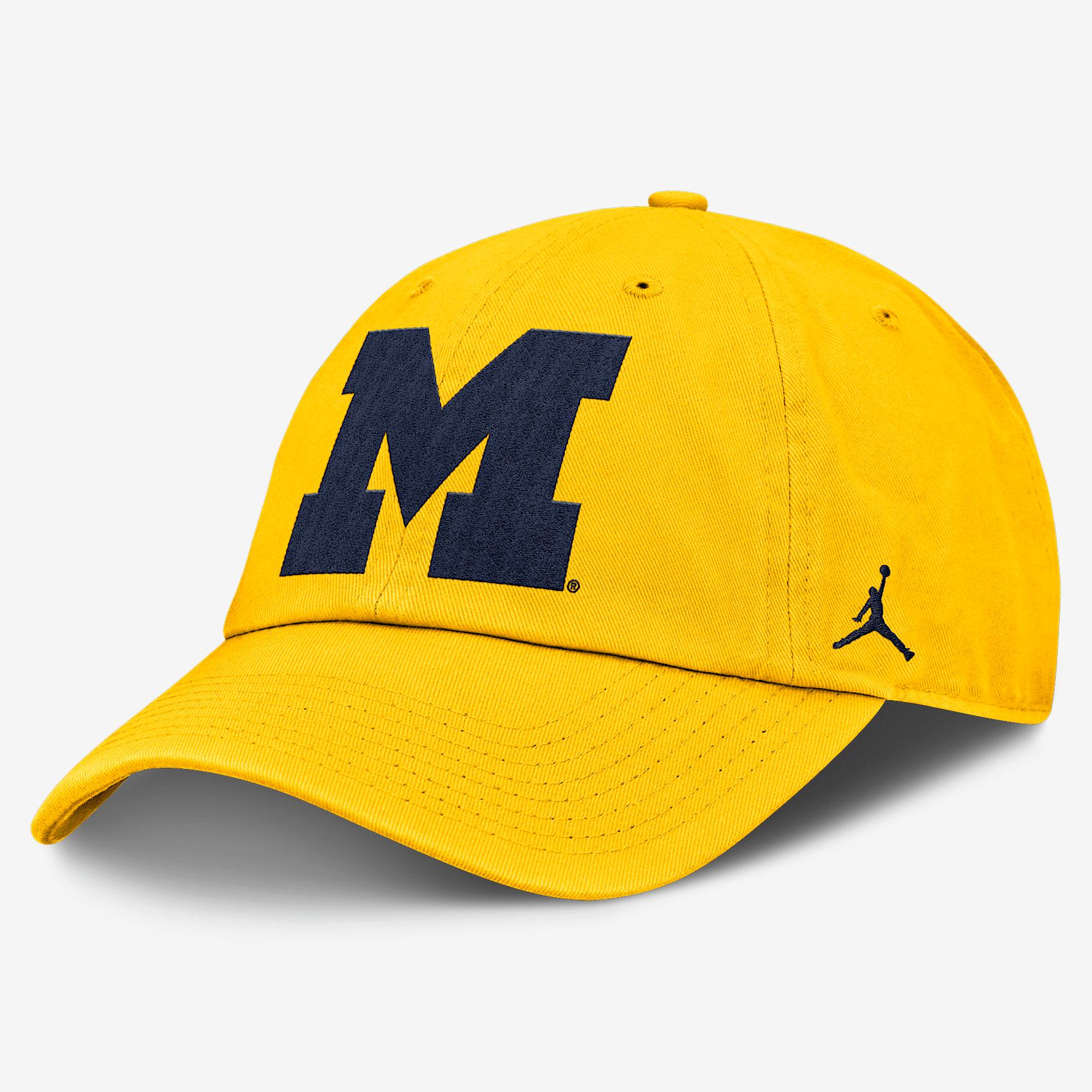 Mens Michigan Wolverines Primetime Club Jordan Brand College Adjustable Hat | JC0178HMWN-PS0 Product Image