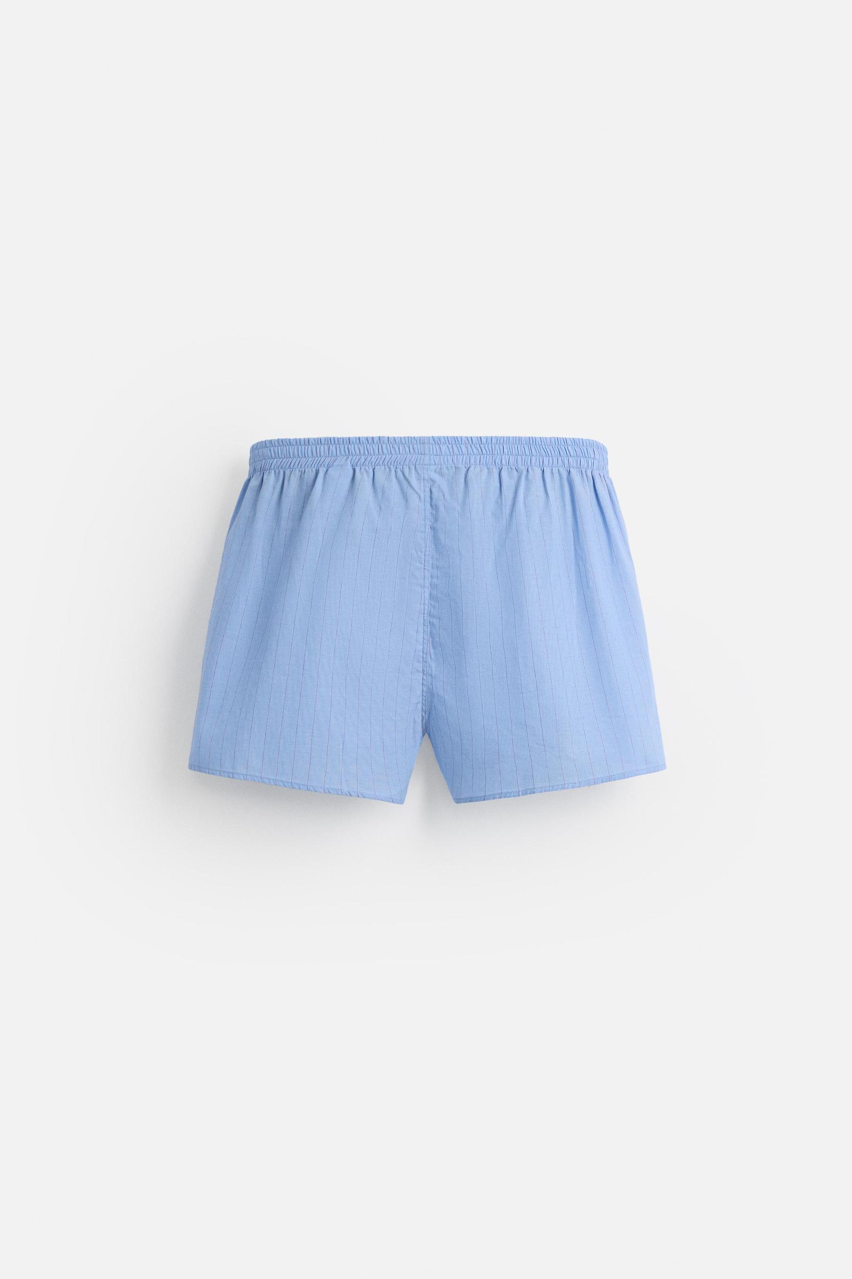 LIMITED EDITION STRIPED POPLIN BOXERS Product Image