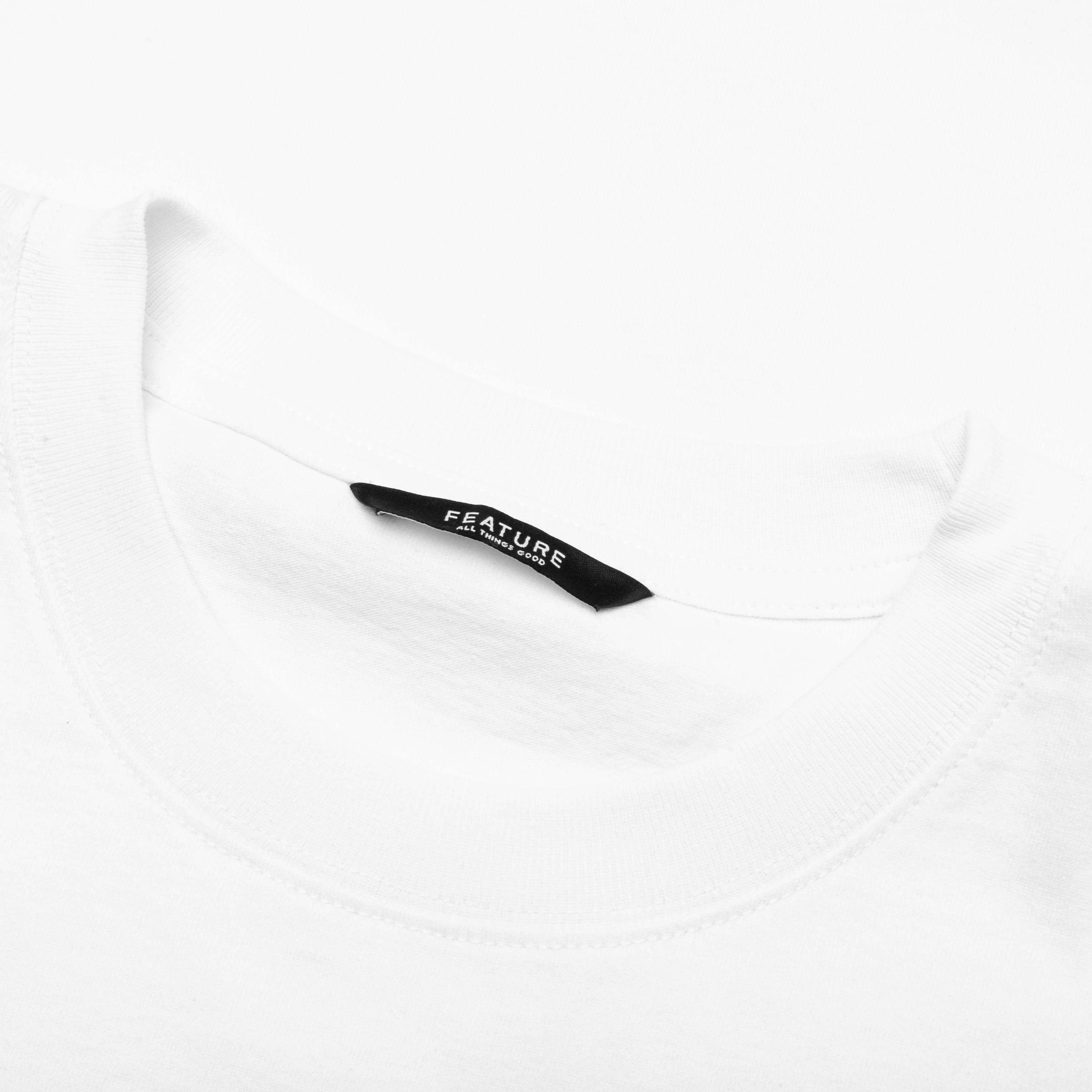 Script Tee - Optic White Male Product Image