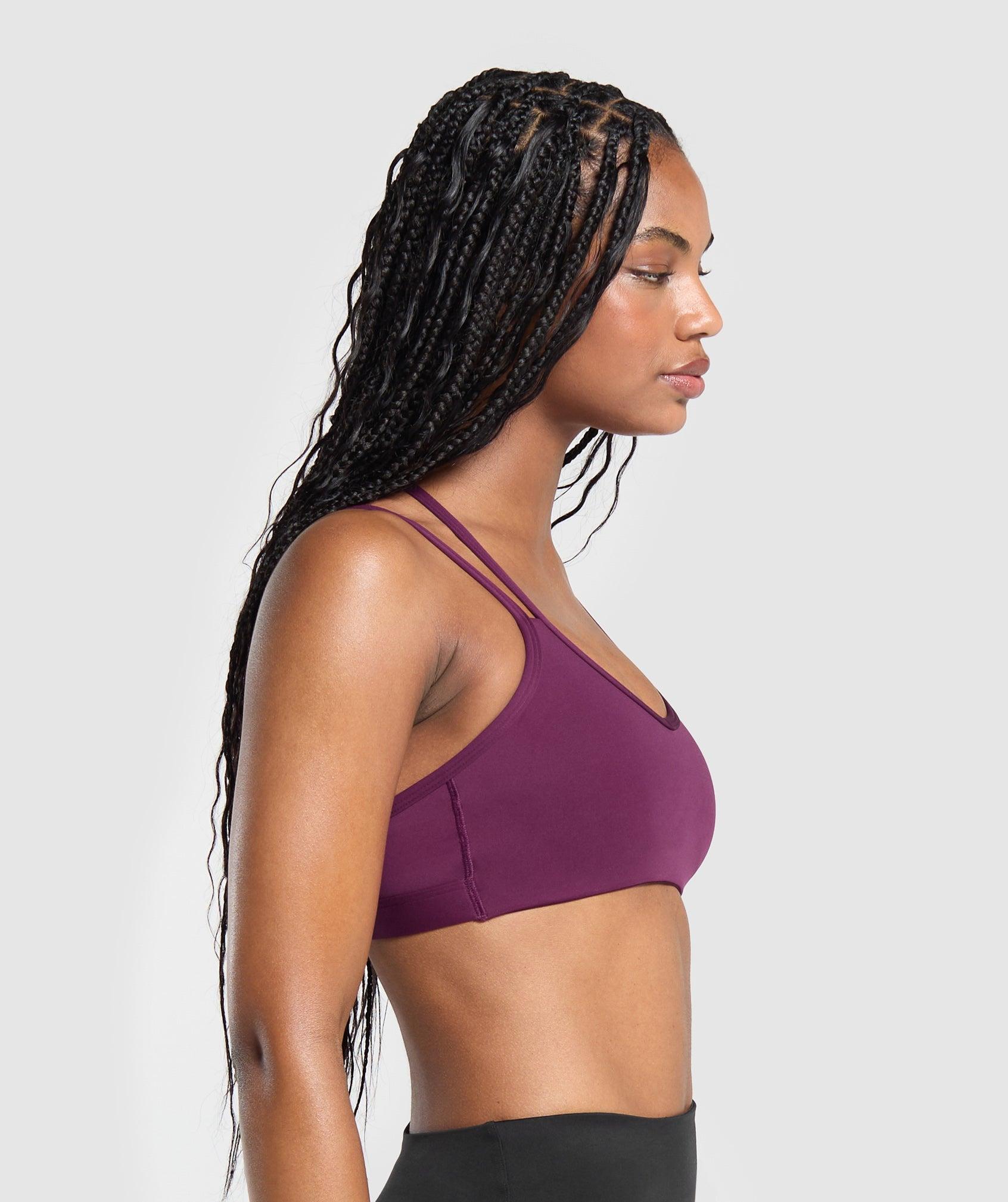 Strap Feature Sports Bra Product Image
