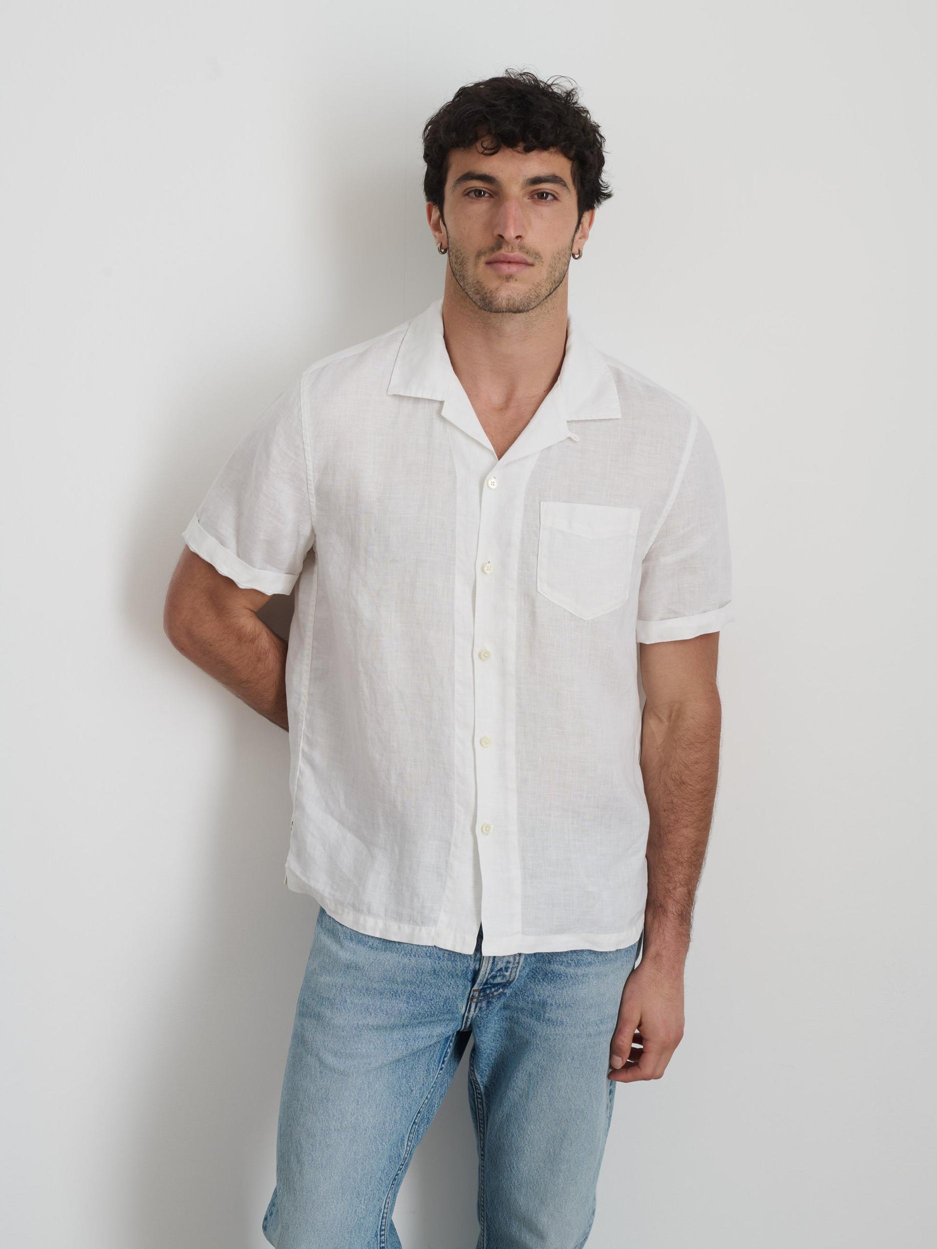Camp Shirt In Linen Product Image