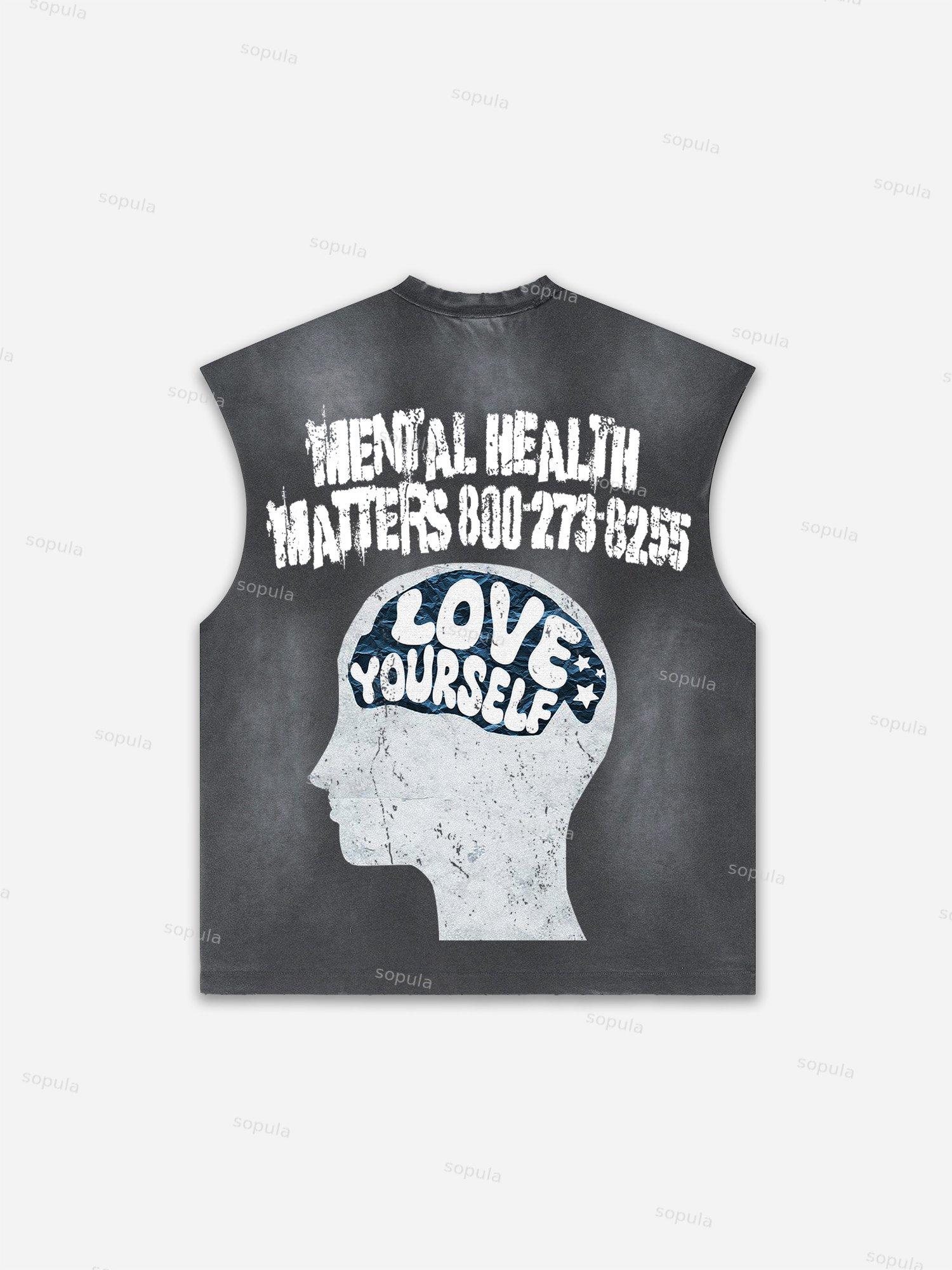 Basketball Dreams Boys Print Distressed Tank Top Product Image