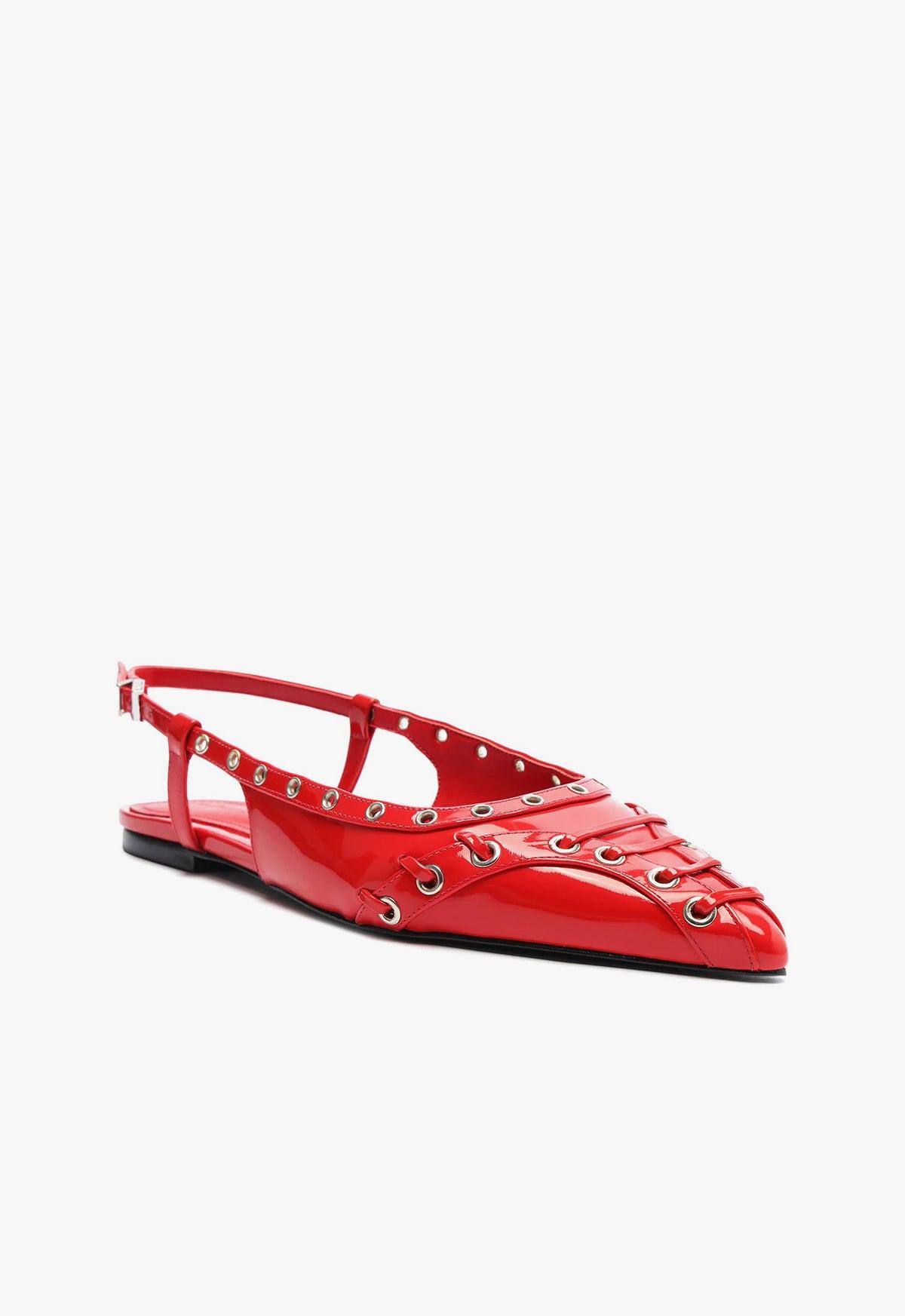 Ruth Patent Leather Flat Product Image