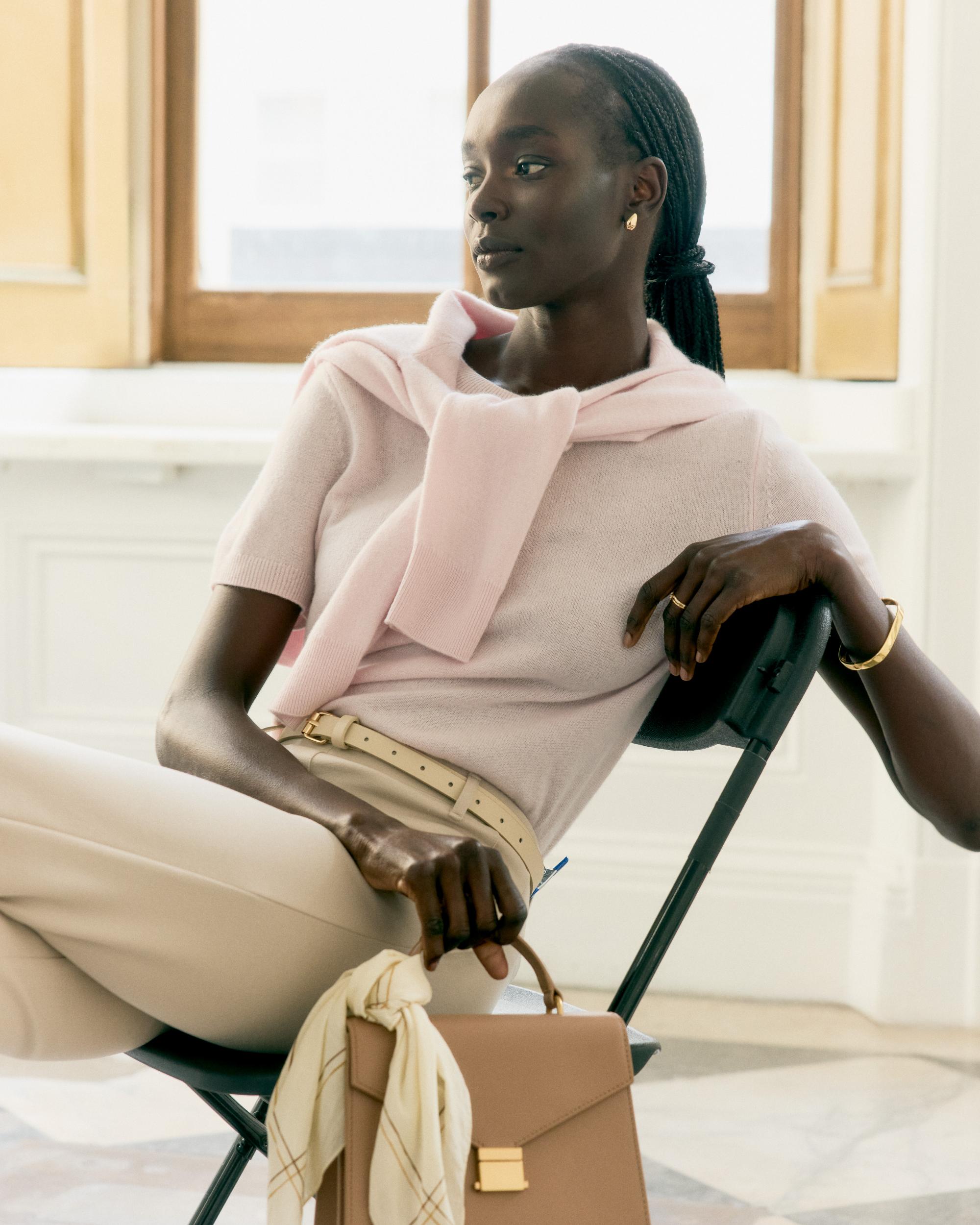 Quince | Women's Mongolian Cashmere Crewneck Sweater Product Image