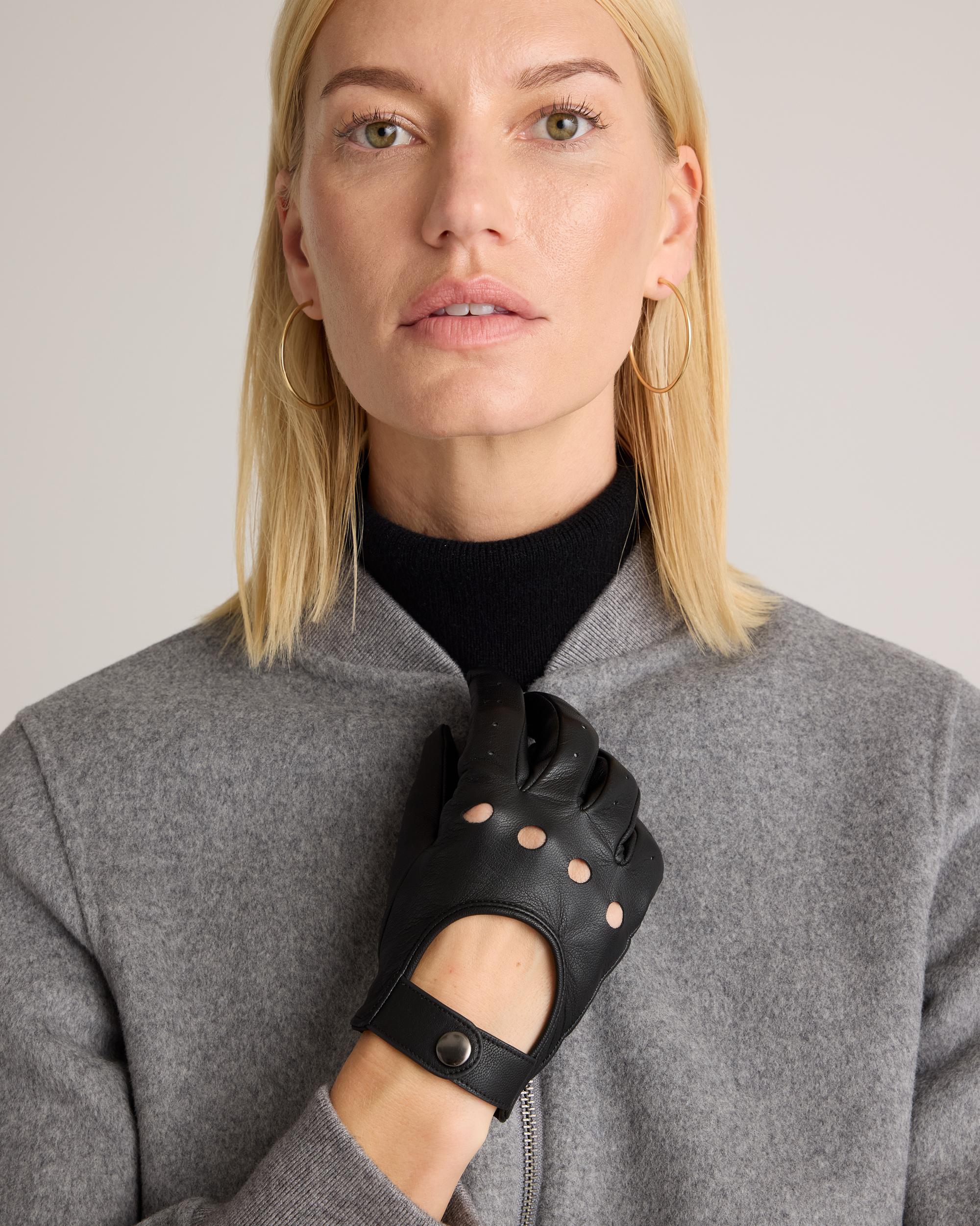 Quince | Women's Italian Leather Driving Gloves Product Image