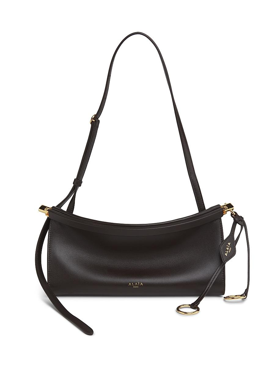 Womens Le Click Leather Shoulder Bag Product Image