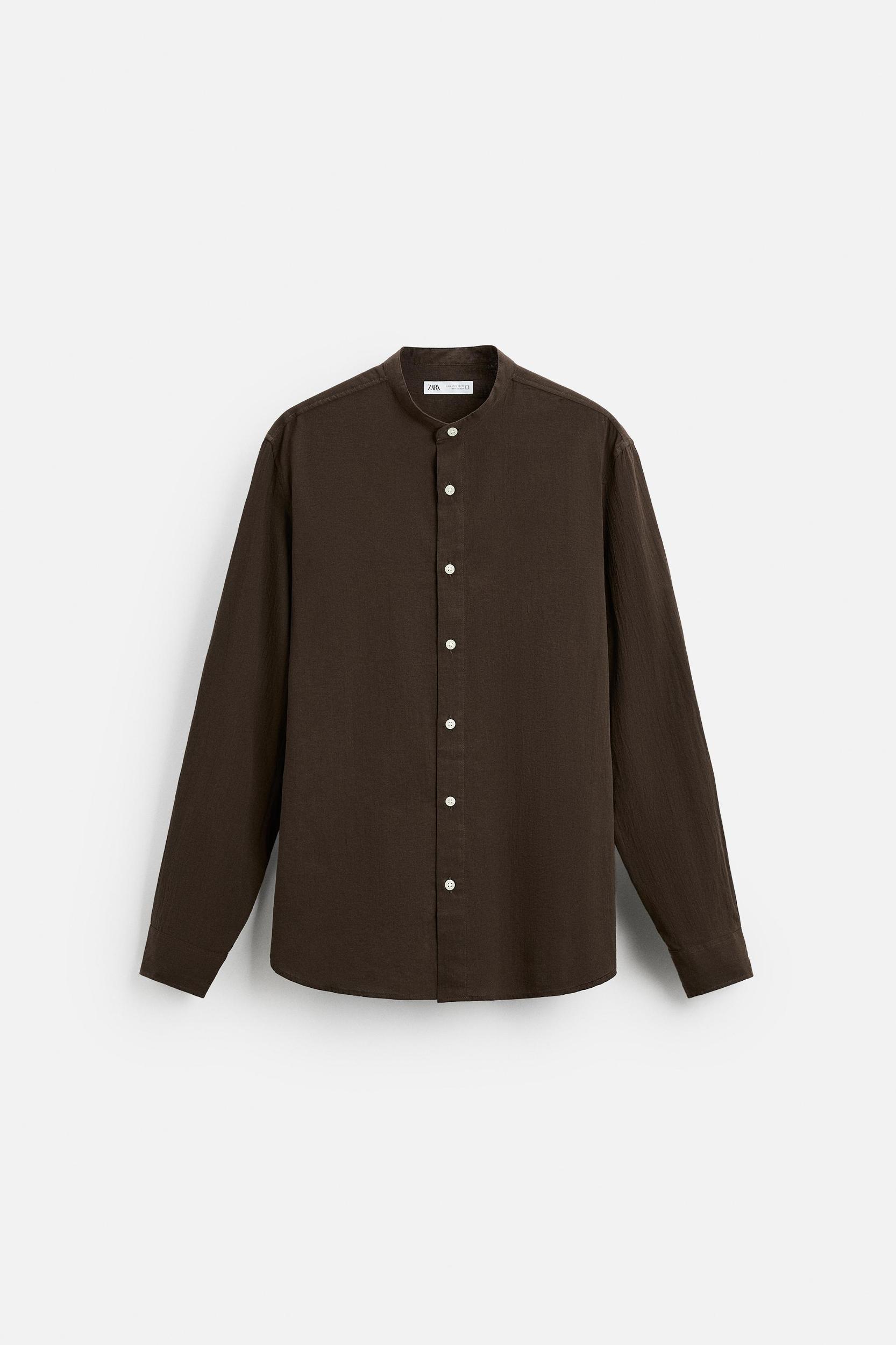 WRINKLED LOOK SHIRT Product Image