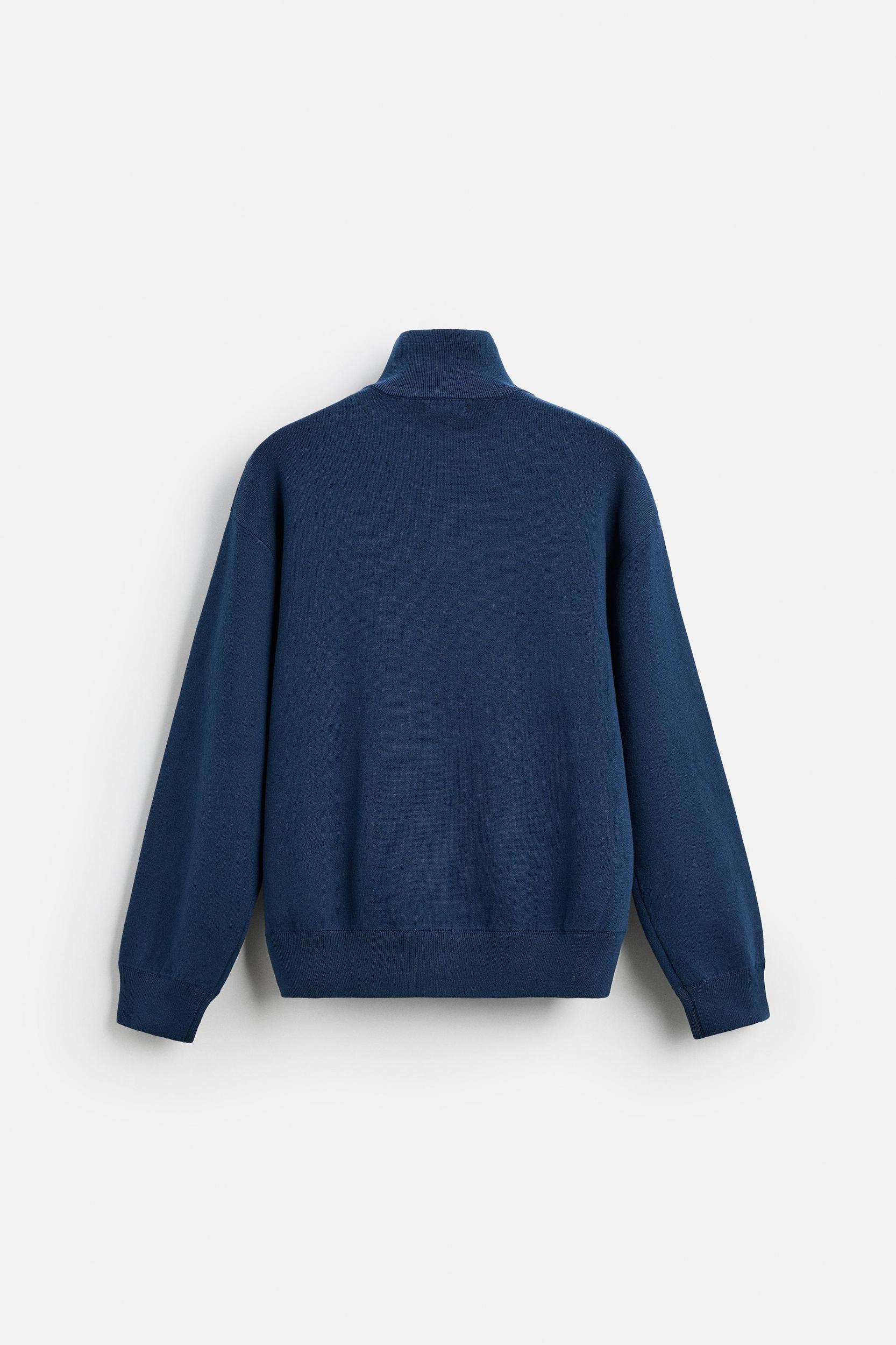 QUARTER ZIP SWEATER Product Image