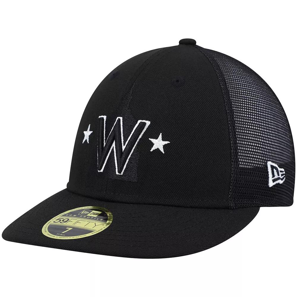Men's New Era Black Washington Nationals 2022 Batting Practice Team Low Profile 59FIFTY Fitted Hat, Size: 7 1/4 Product Image