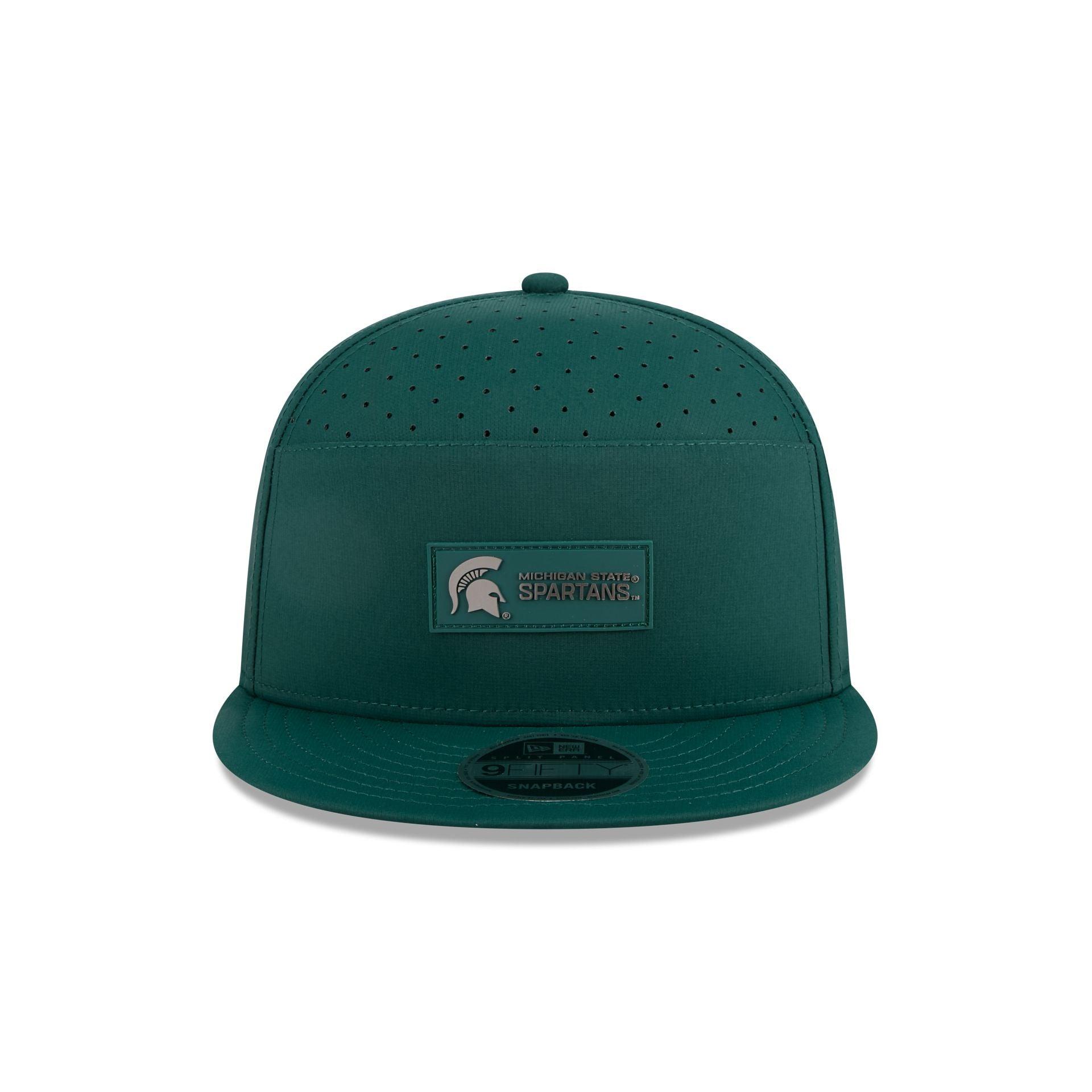Michigan State Spartans Hot Weather Split Panel 9FIFTY Snapback Hat Male Product Image