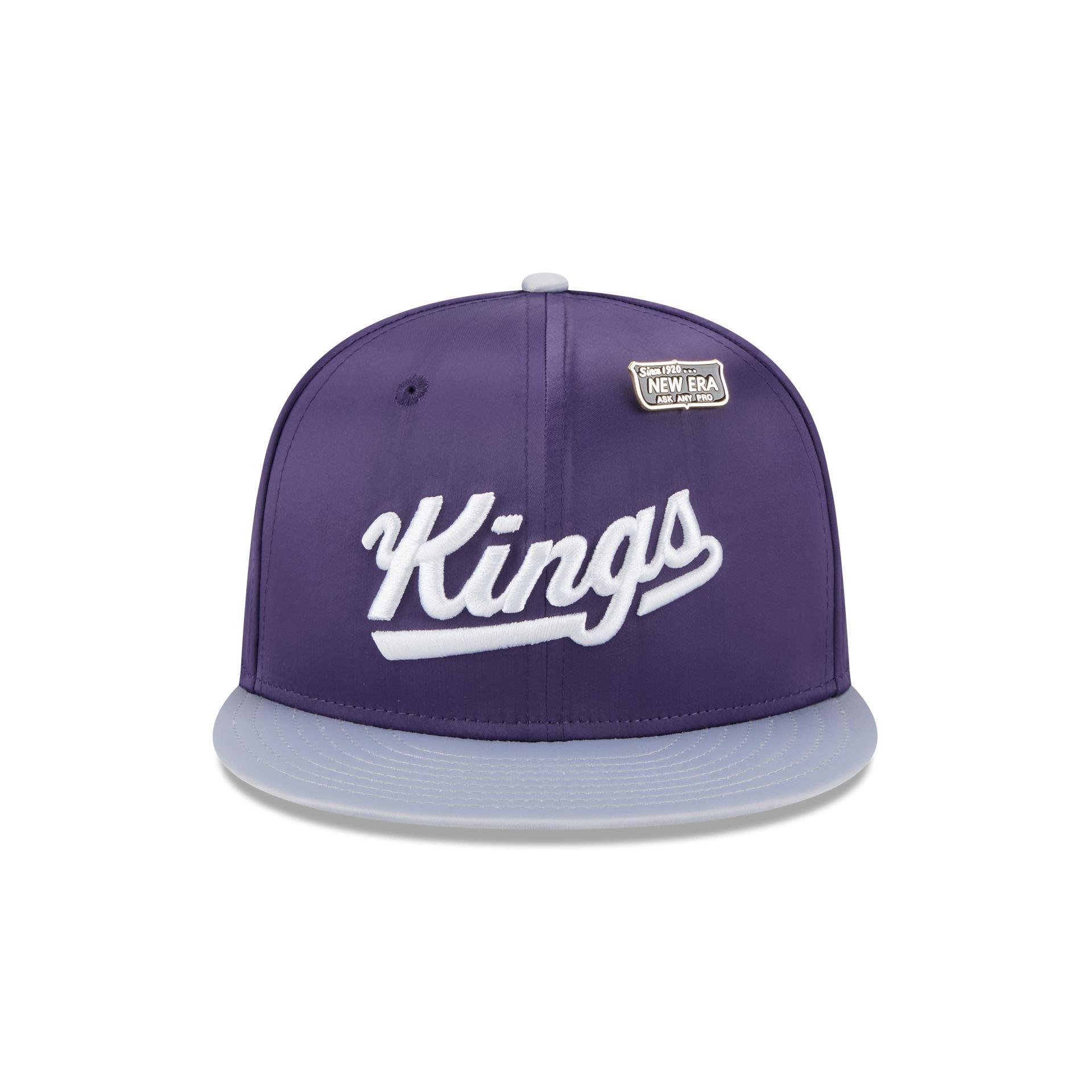Sacramento Kings Satin Pin 9FIFTY Snapback Hat Male Product Image