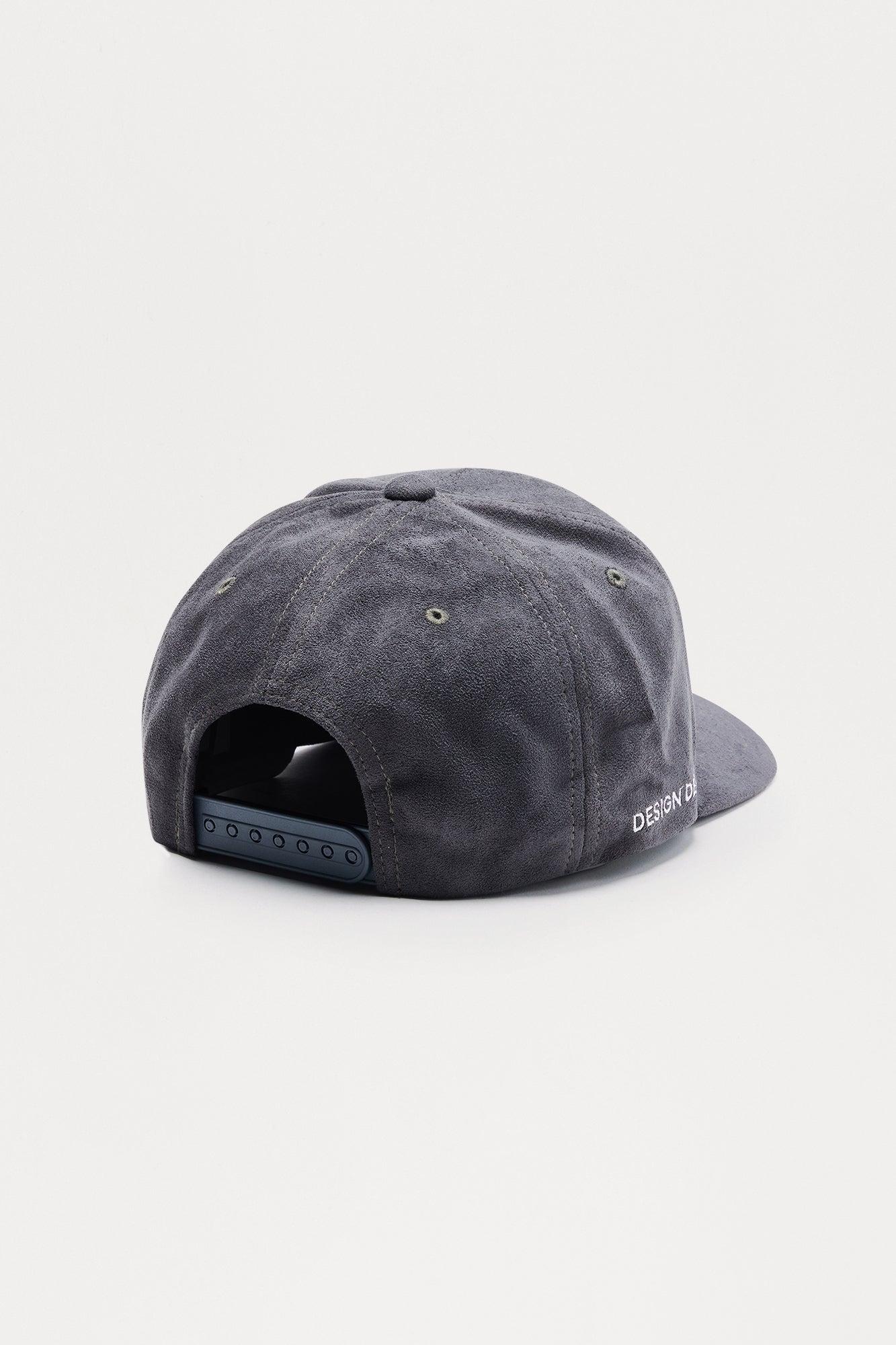 Looking For Structured Faux Suede Snapback Hat - Black Male Product Image