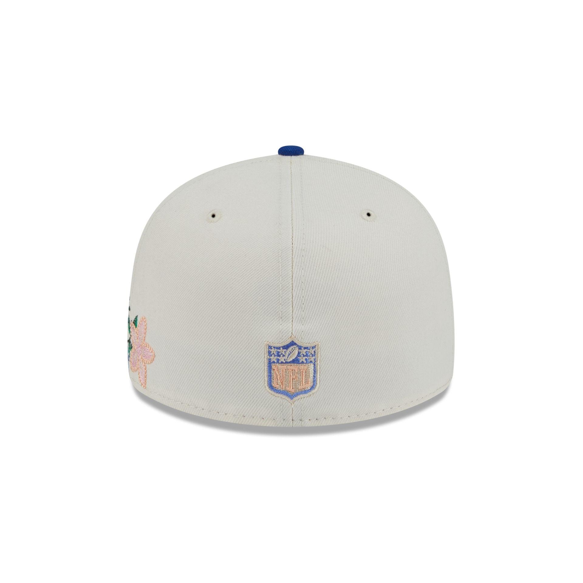 New York Giants Tonal Florals White 59FIFTY Fitted Hat Male Product Image