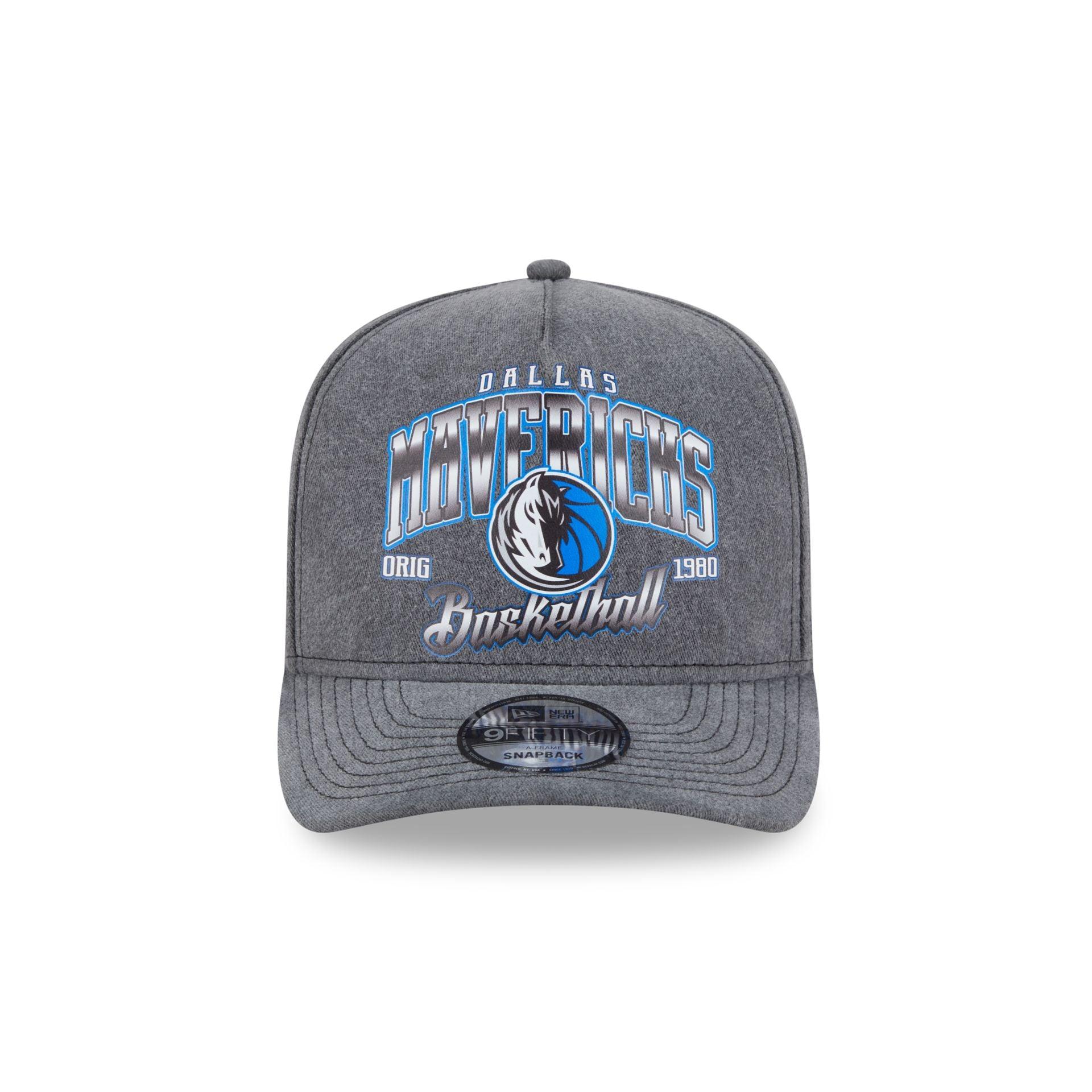 Dallas Mavericks Washed 9FIFTY A-Frame Snapback Hat Male Product Image