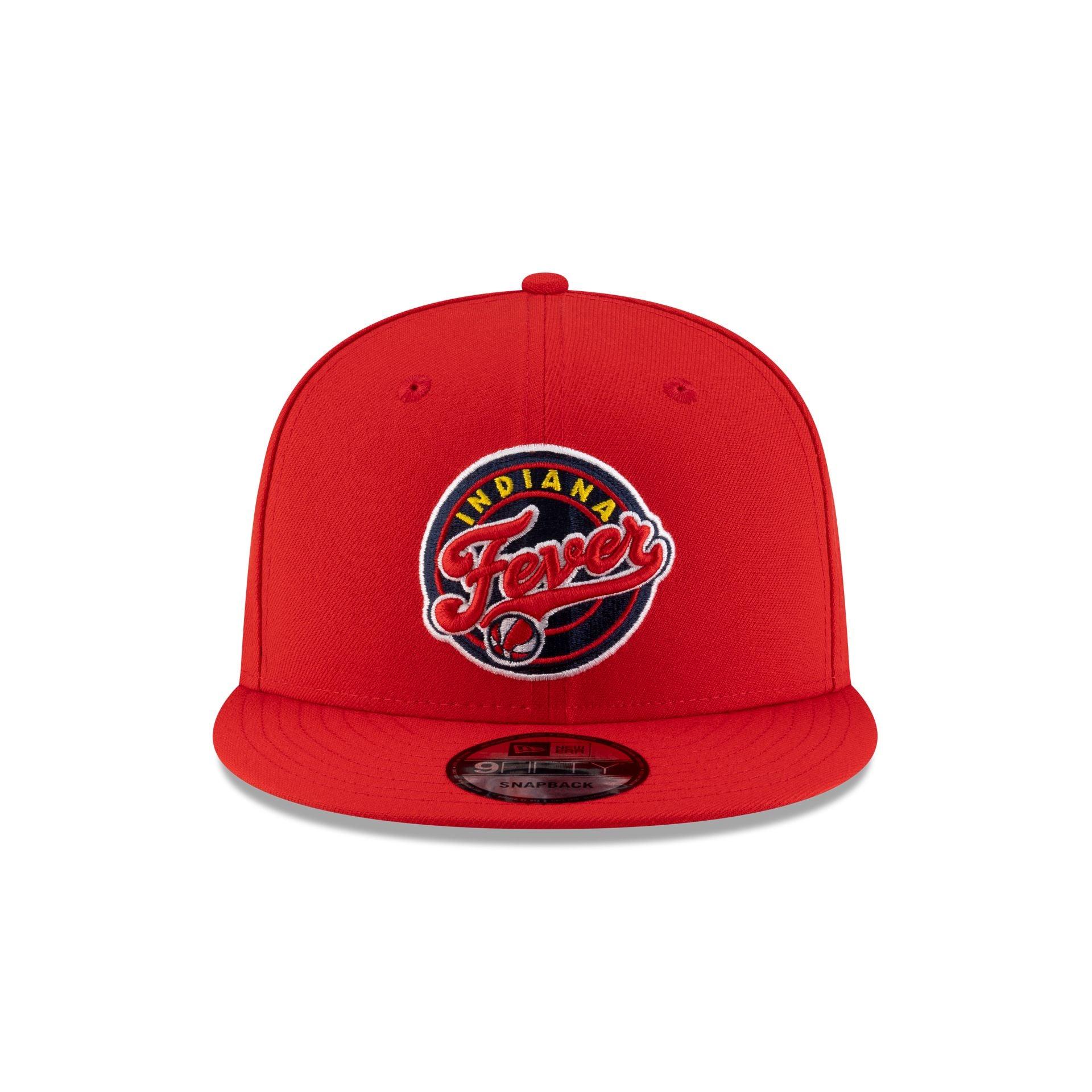 Indiana Fever Caitlin Clark Red Logo 9FIFTY Snapback Hat Male Product Image