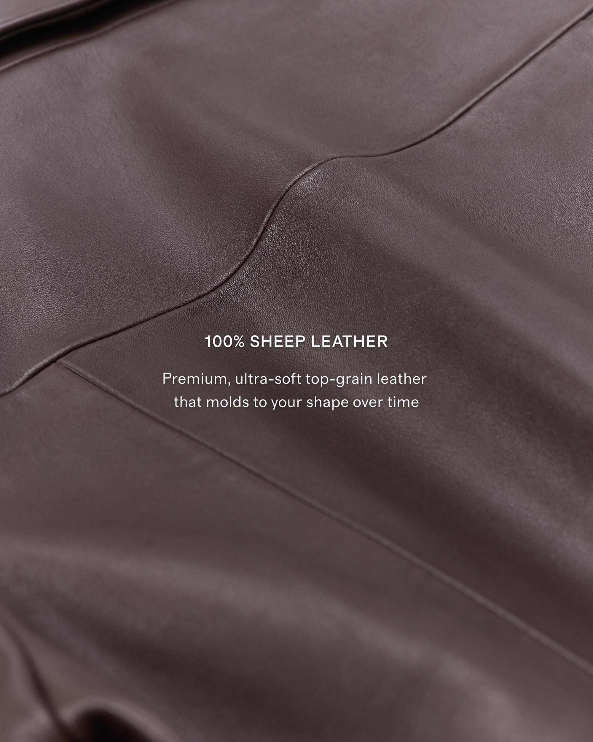 Quince | Men's Harrington Jacket Leather Product Image