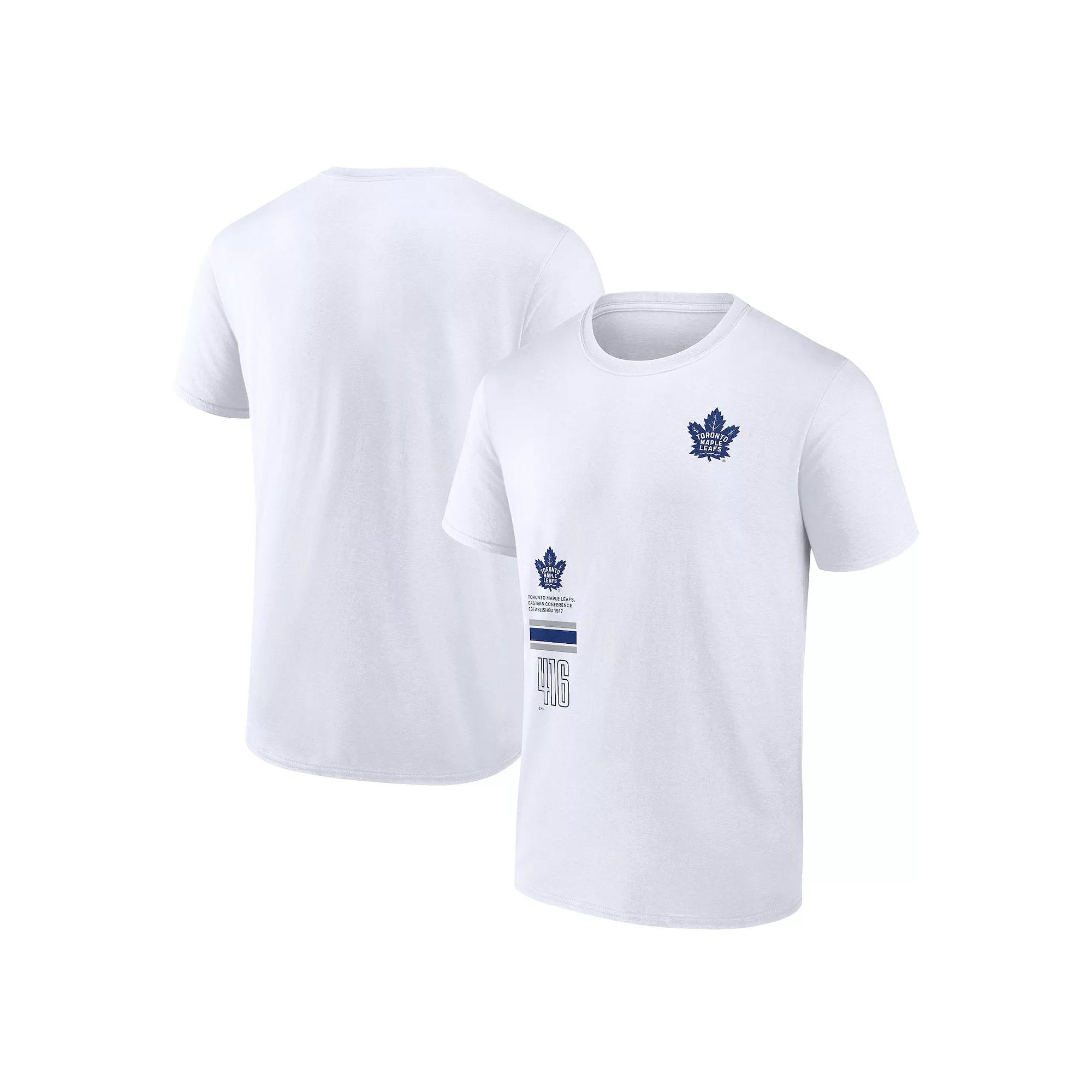 Men's Fanatics Branded White Toronto Maple Leafs Represent T-Shirt,  Product Image