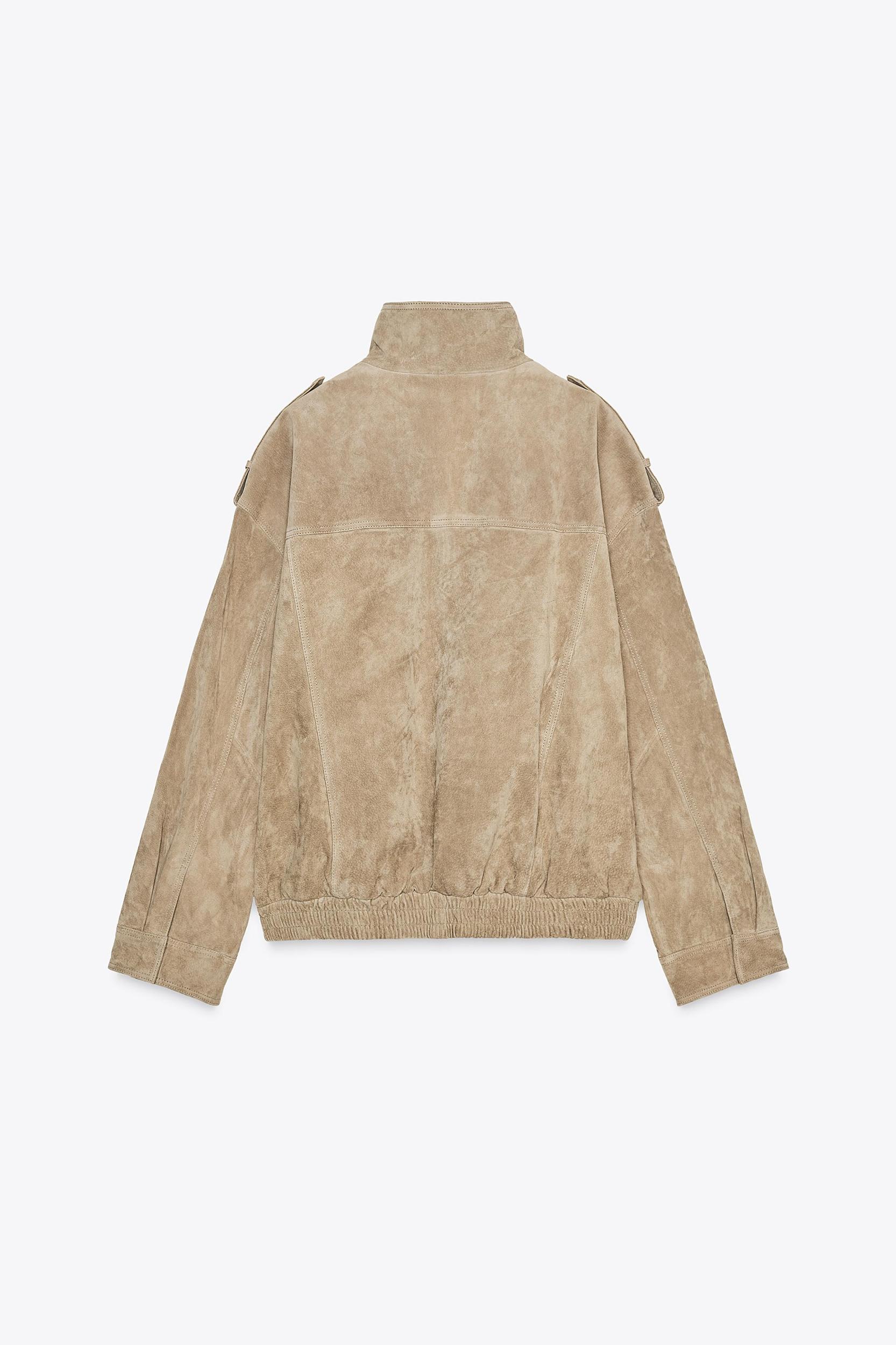SUEDE LEATHER JACKET Product Image