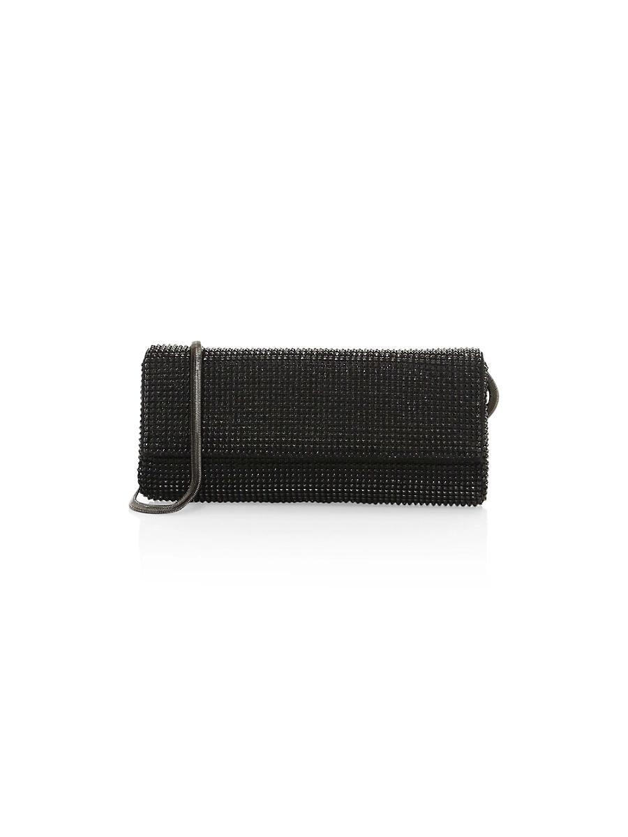 Womens Pyramid Mesh Clutch Product Image