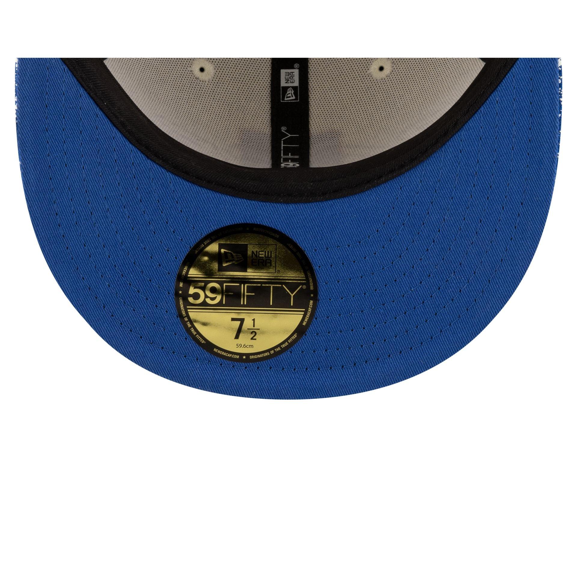 Club Tigres UANL Splattered Visor 59FIFTY Fitted Hat Male Product Image
